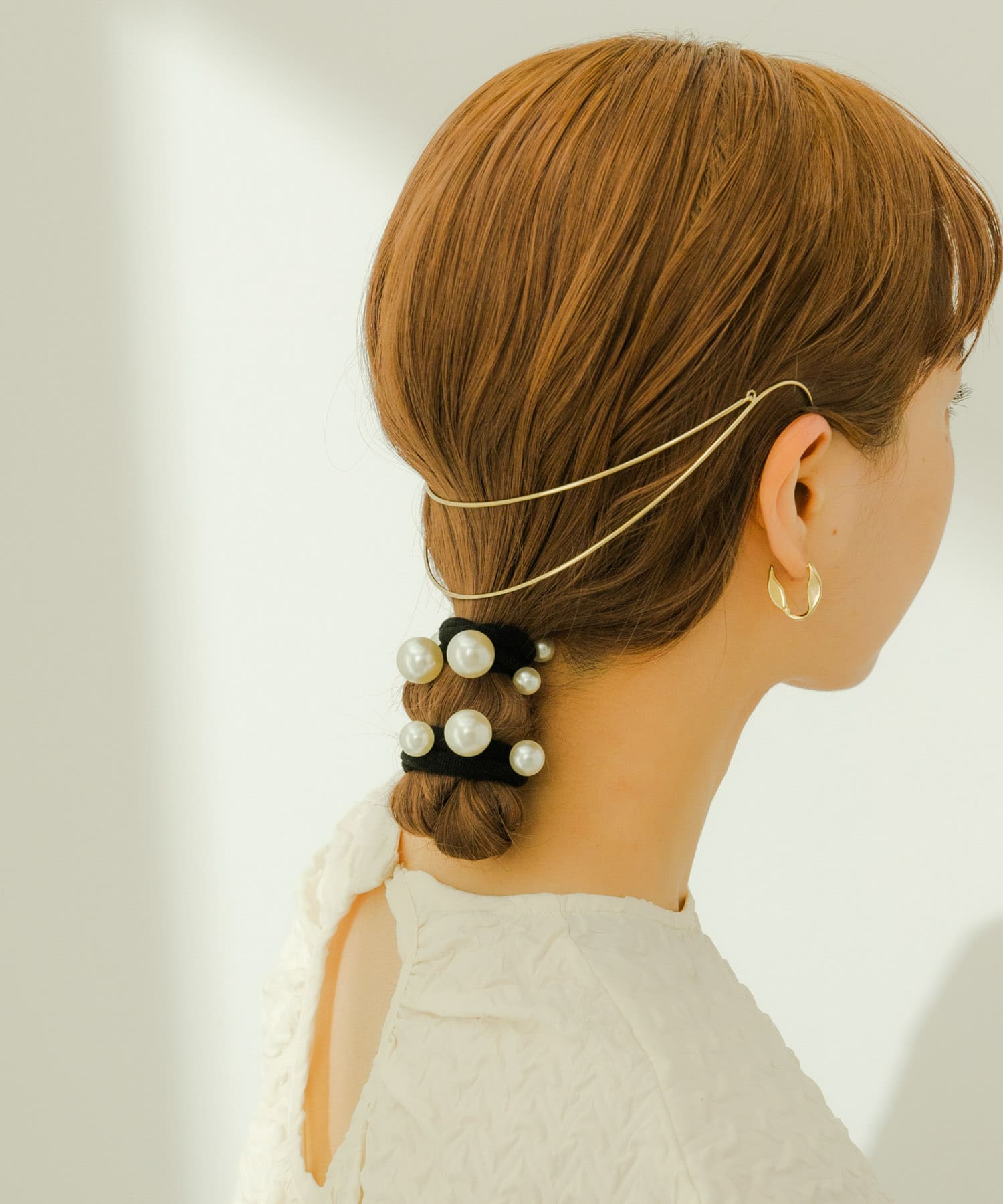 パール2ゴムセット BK/IV -