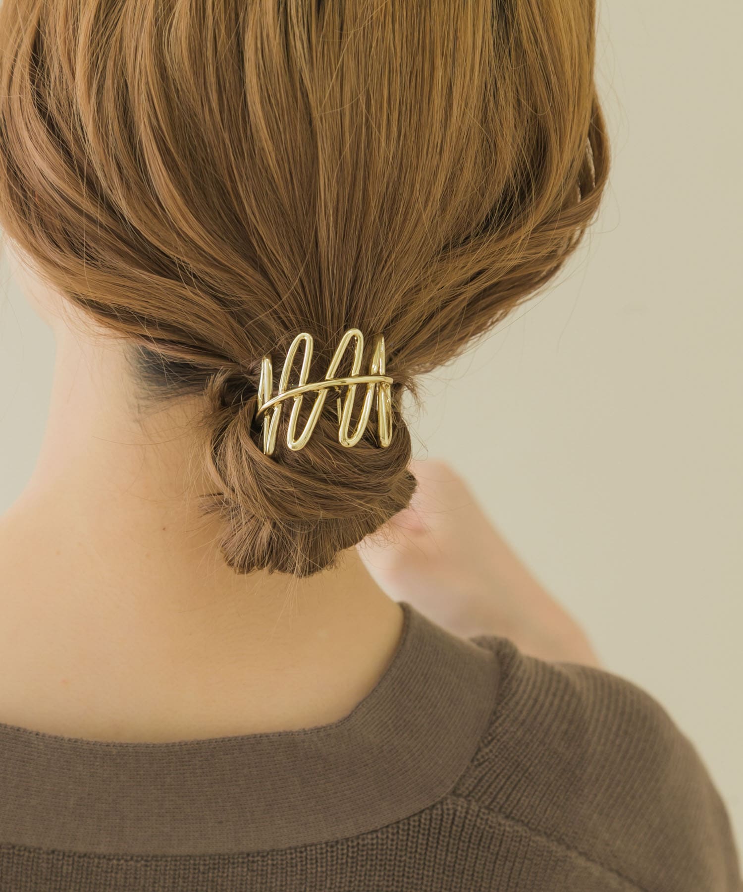 ウェーブラインヘアカフセット GLD -