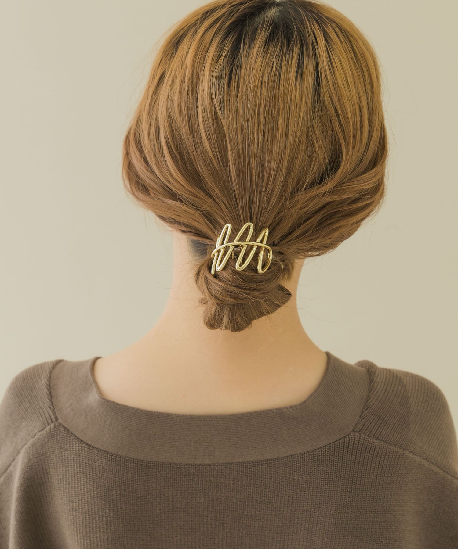 ウェーブラインヘアカフセット GLD -