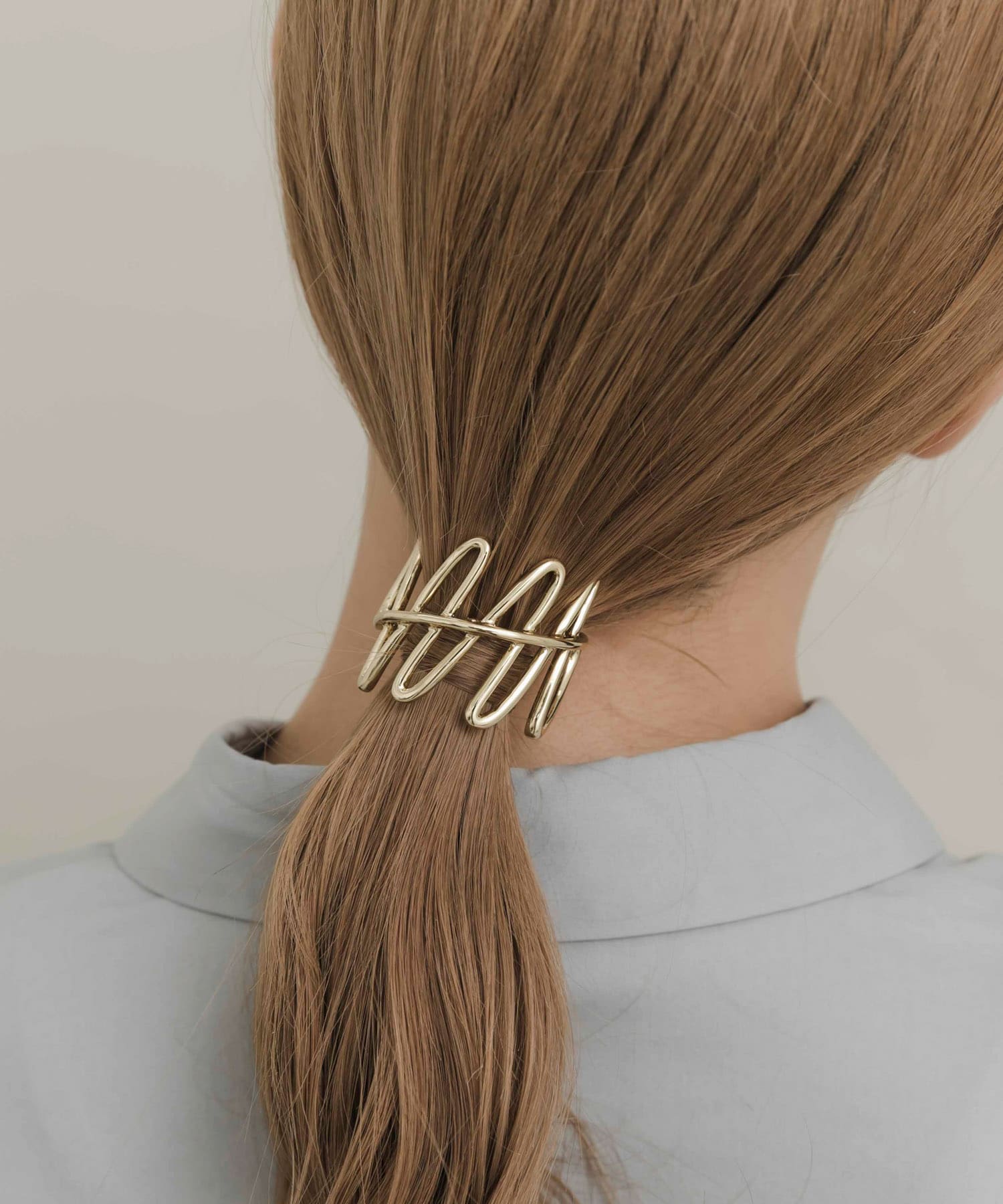 ウェーブラインヘアカフセット GLD -