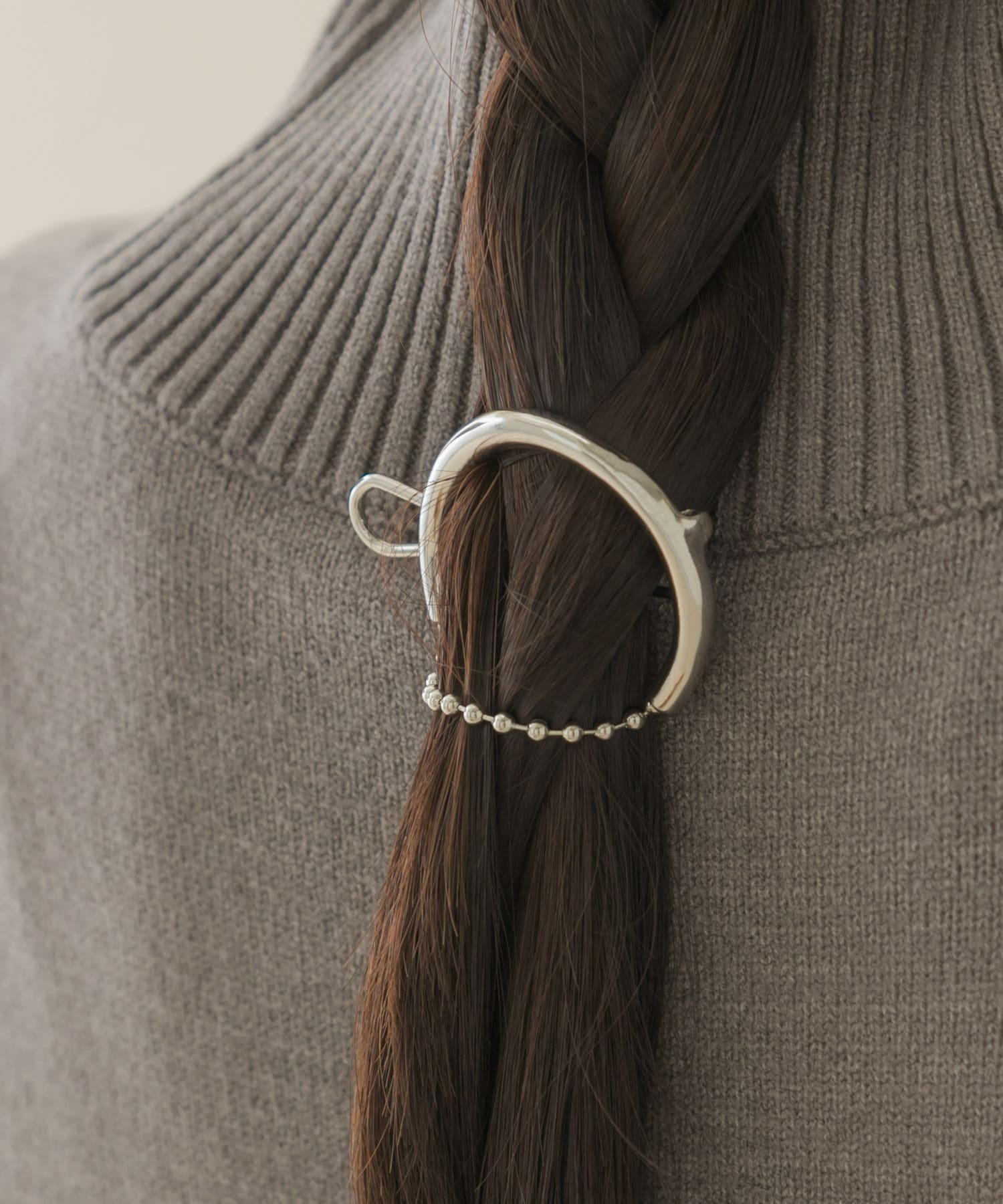 サークルボールチェーンクリップピン SLV -