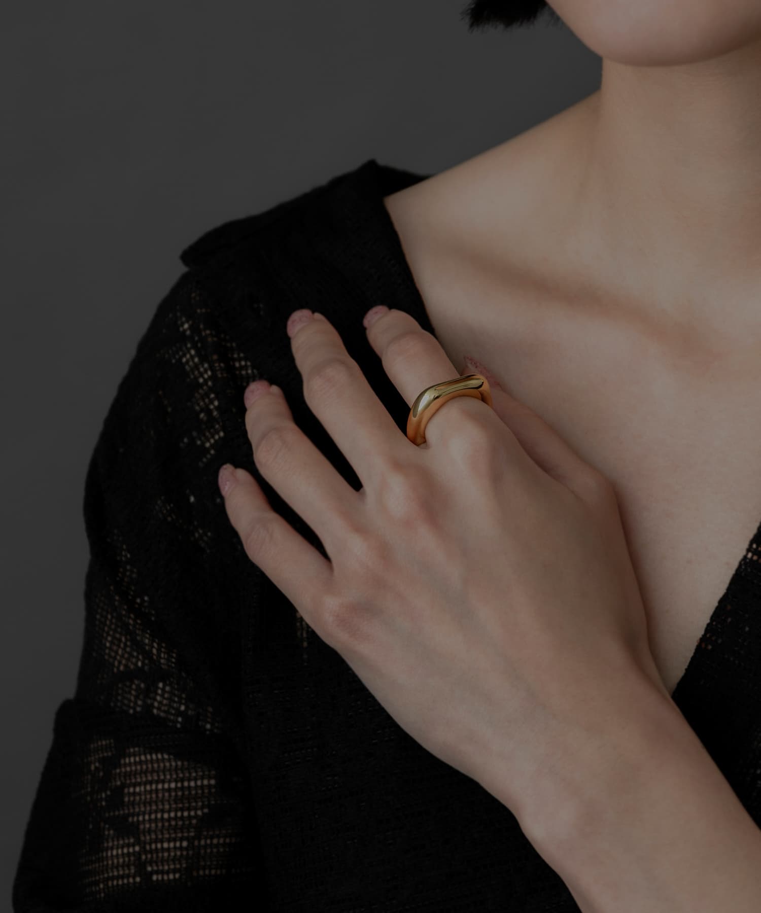 SMELLY so’　nuance plump ring GLD 13