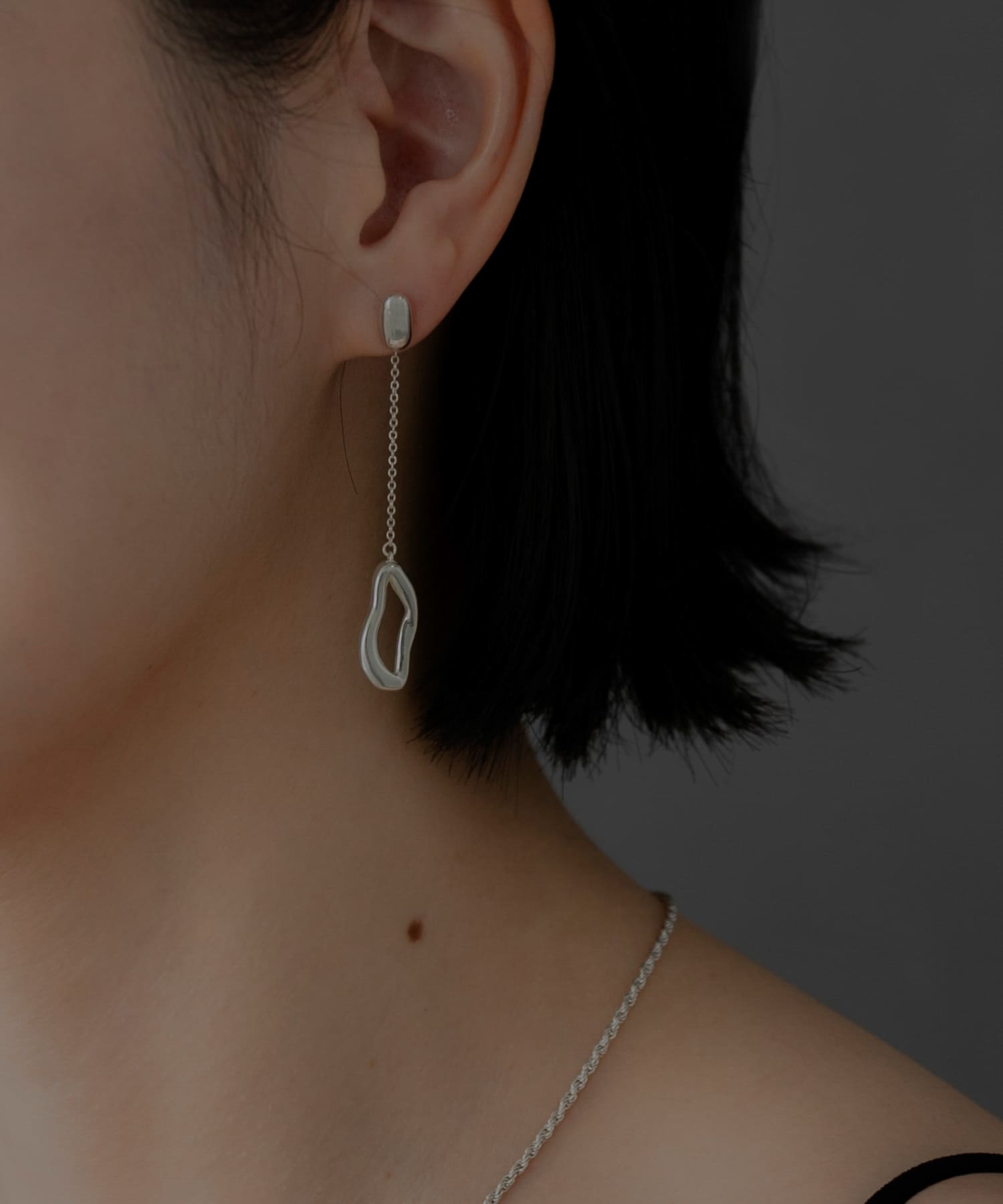 SMELLY so’　chain combination pierce SLV -