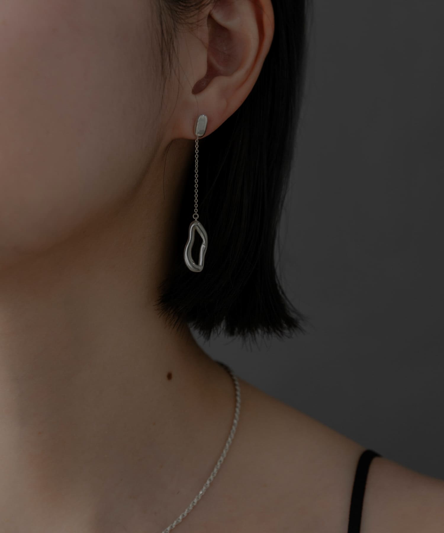 SMELLY so’　chain combination pierce SLV -