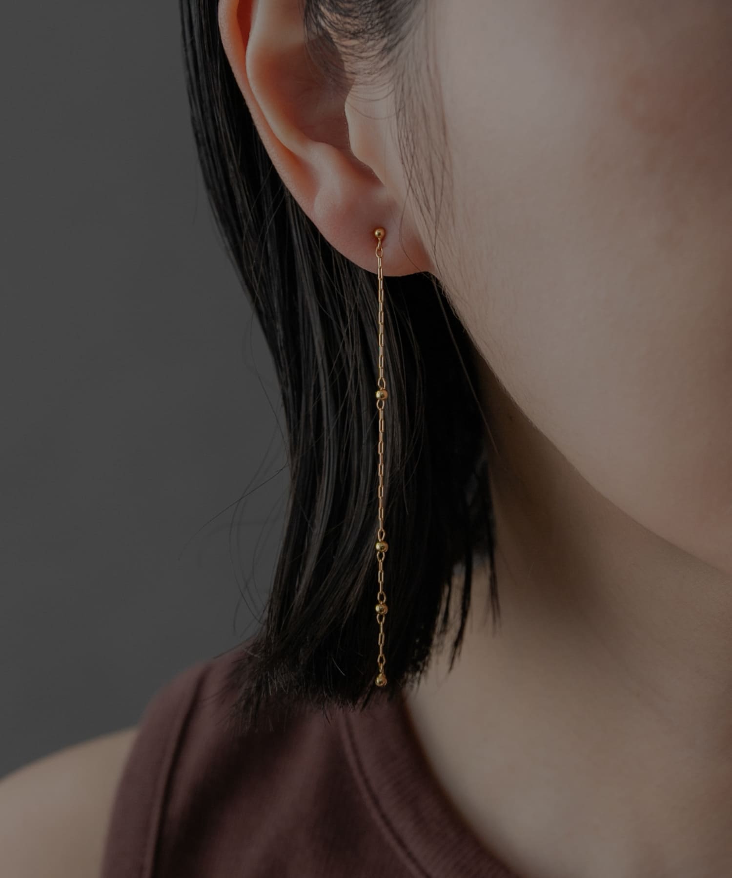 SMELLY so’　combination chain pierce GLD -