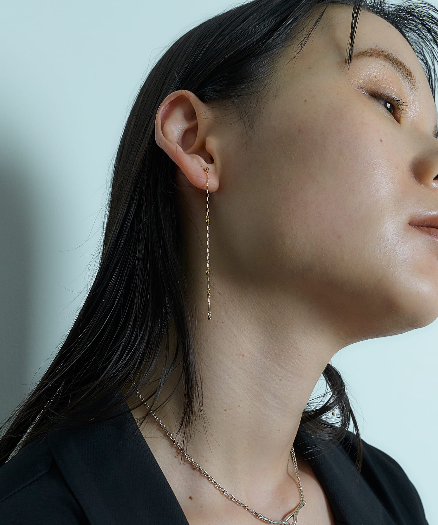 SMELLY so’　combination chain pierce GLD -