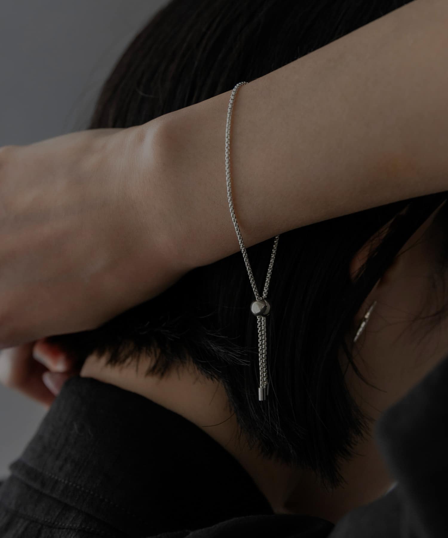 SMELLY so’　pellet loop bracelet SLV -