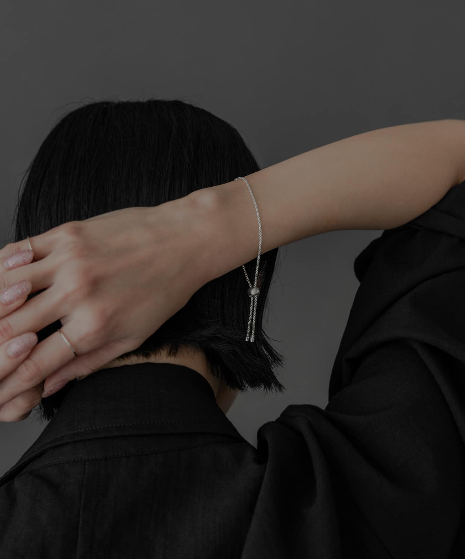 SMELLY so’　pellet loop bracelet SLV -
