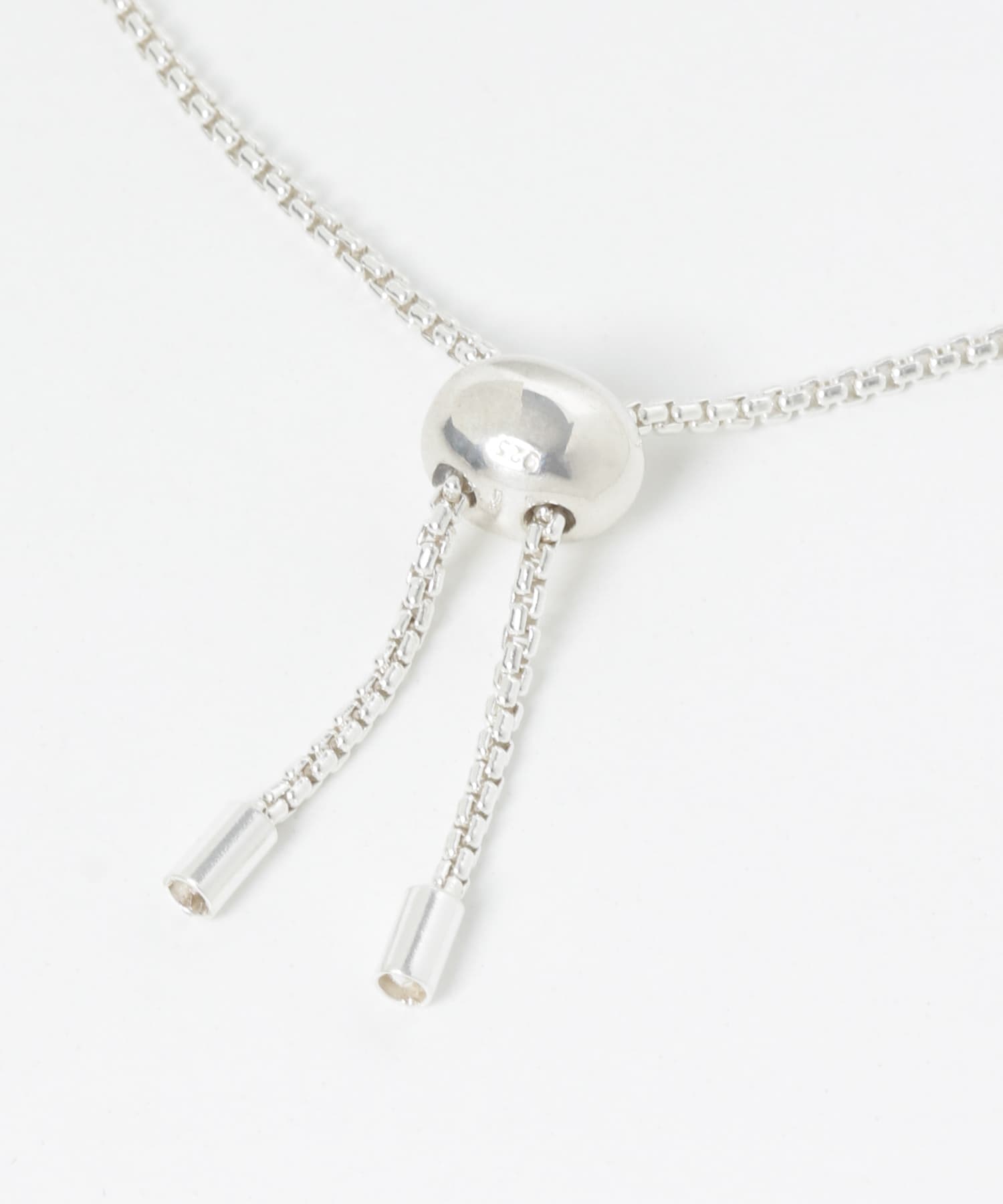 SMELLY so’　pellet loop bracelet SLV -