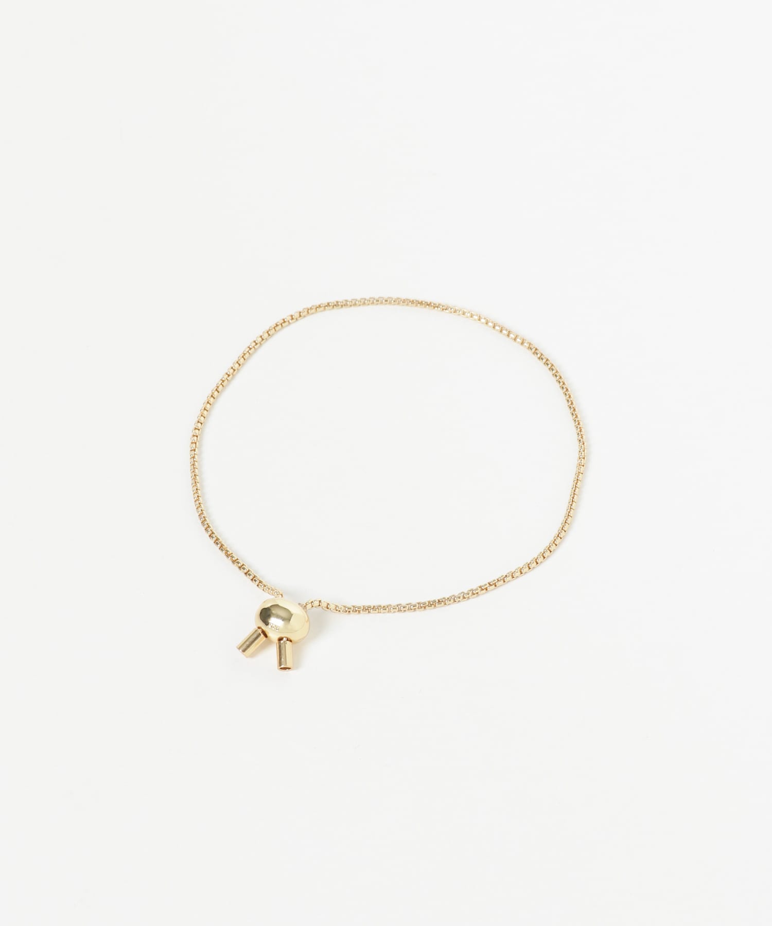 SMELLY so’　pellet loop bracelet GLD -