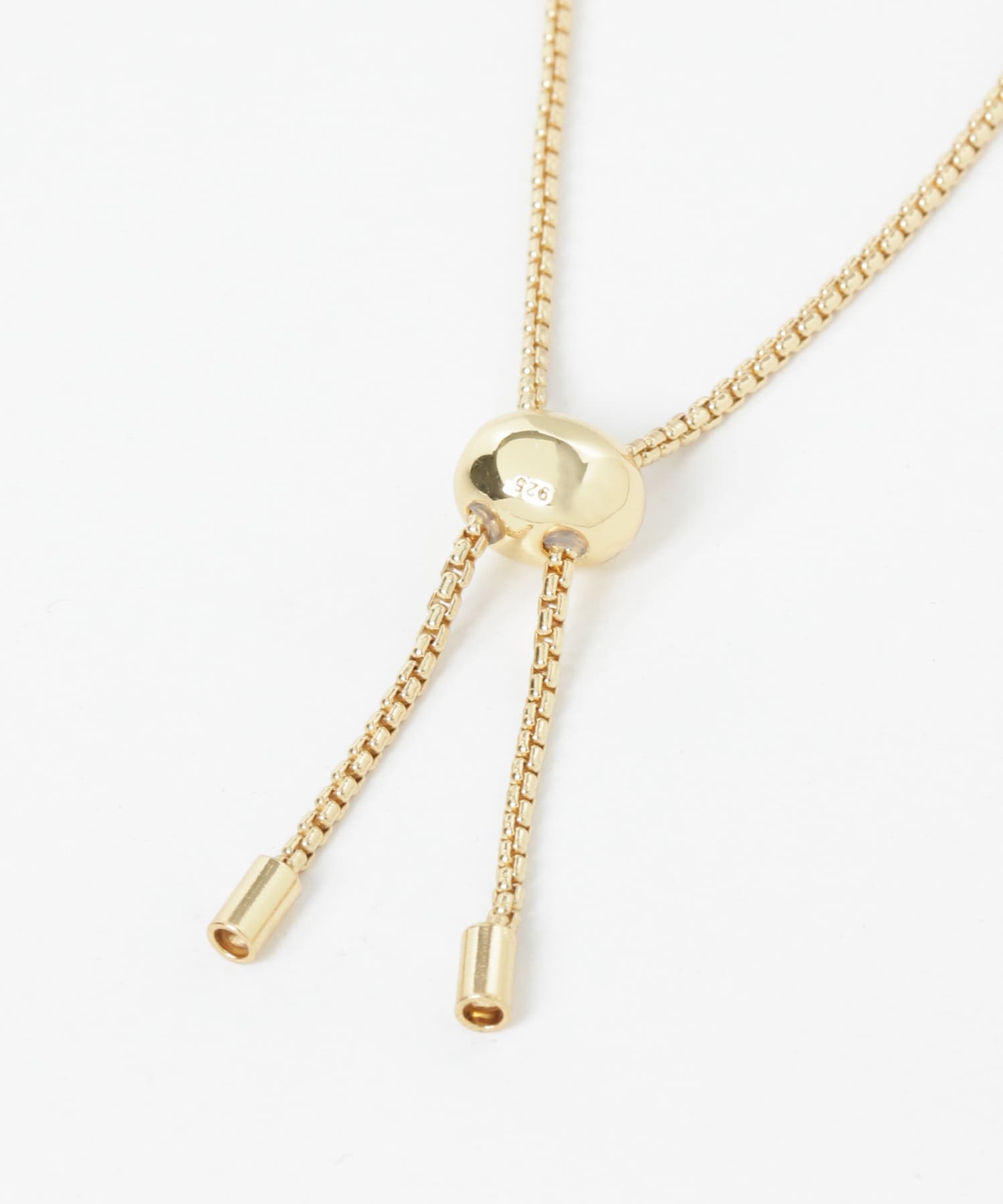 SMELLY so’　pellet loop bracelet GLD -