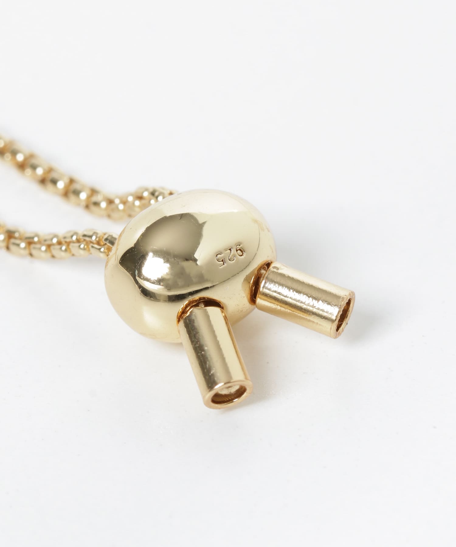 SMELLY so’　pellet loop bracelet GLD -