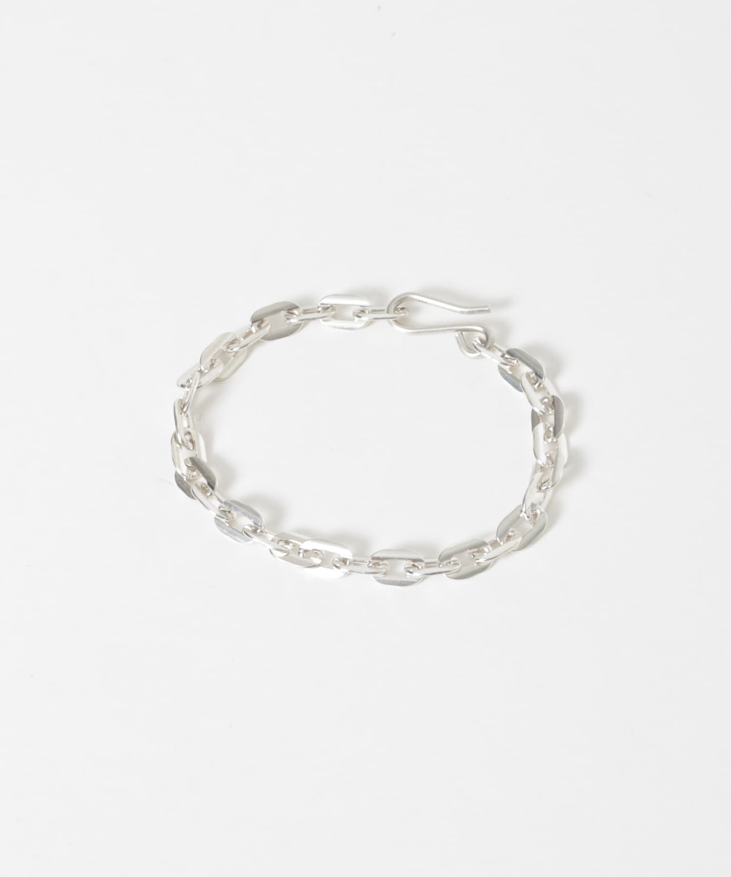 SMELLY so’　oval chain bracelet SLV -