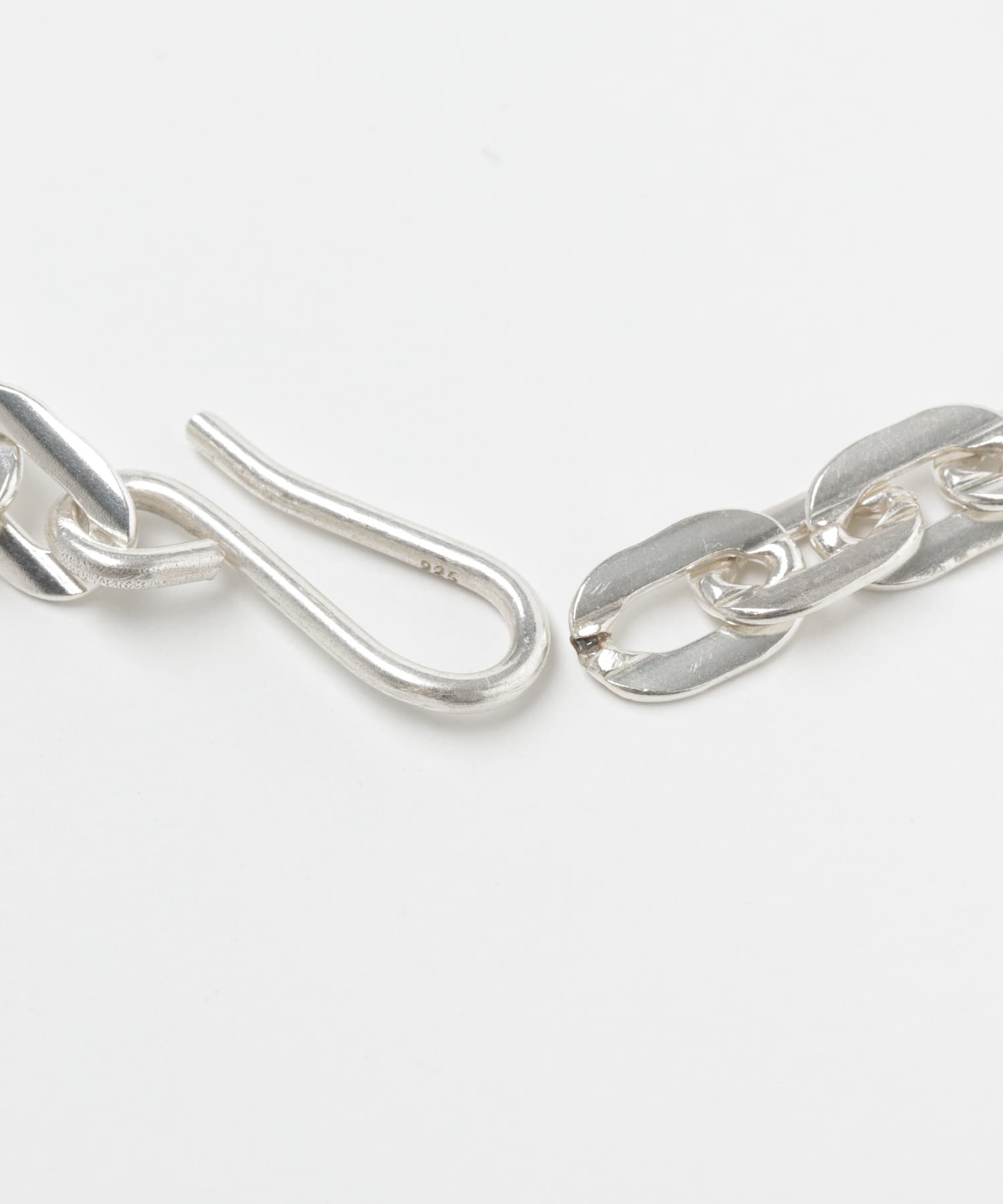 SMELLY so’　oval chain bracelet SLV -