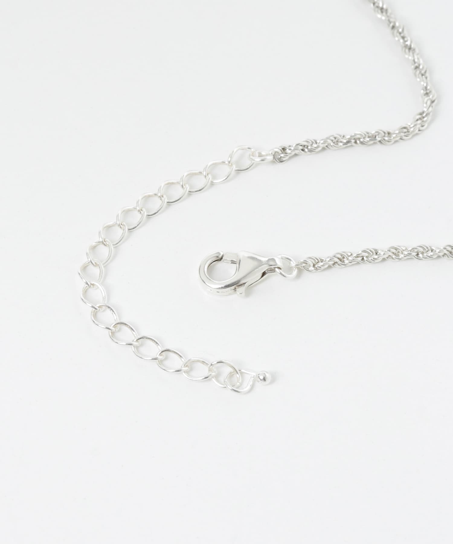 SMELLY so’　twist chain necklace SLV -