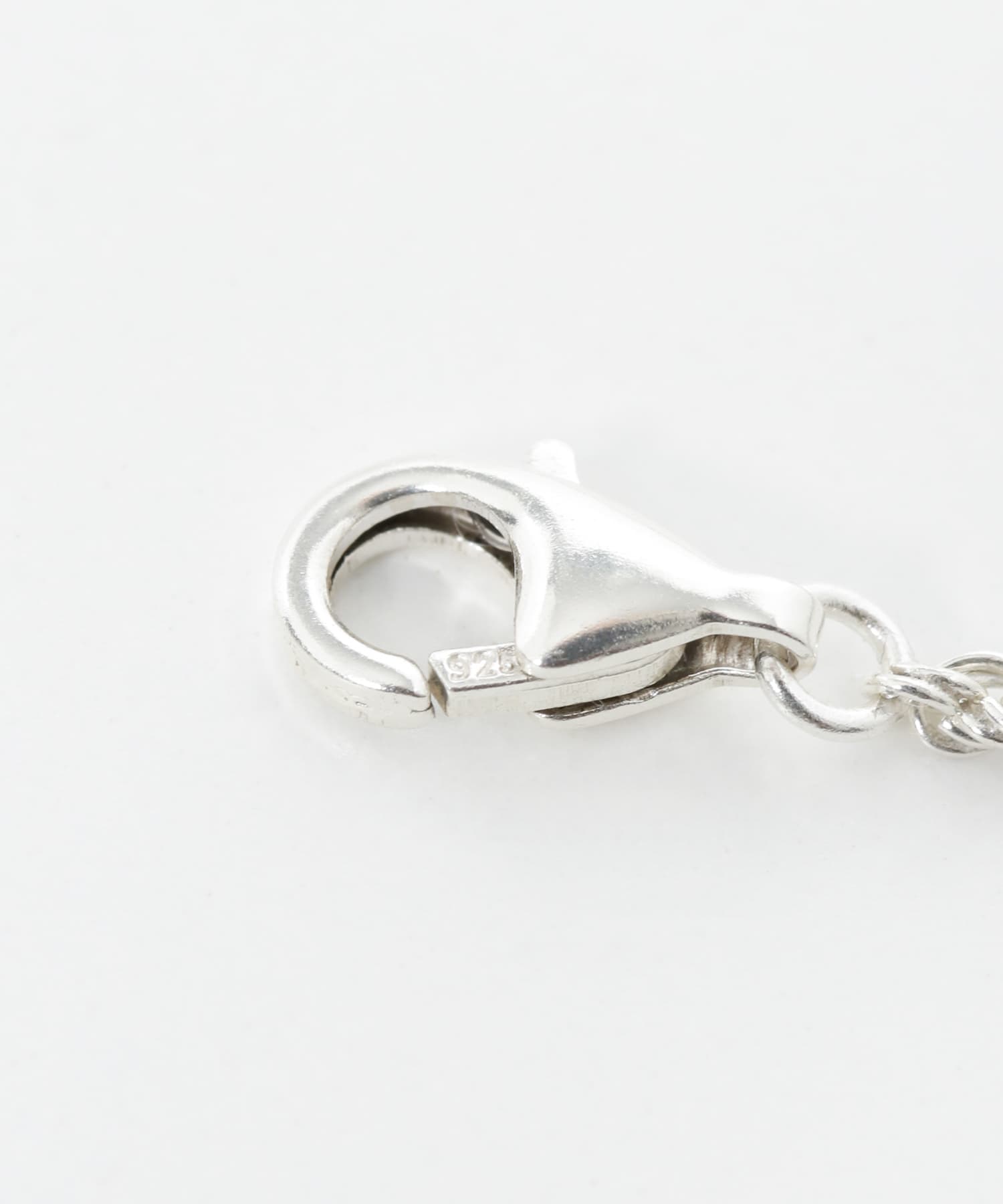 SMELLY so’　twist chain necklace SLV -