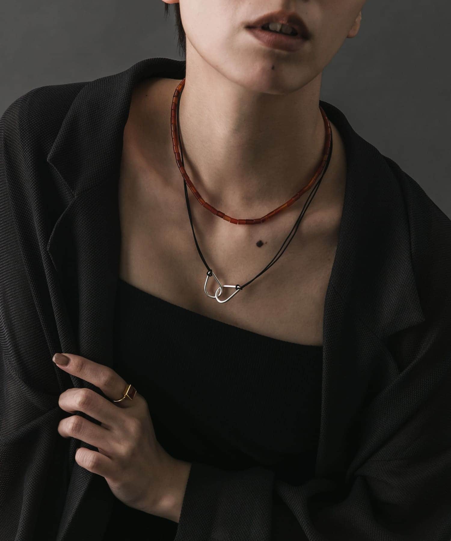 再入荷』SMELLY so' carnelian necklace(- RED): アクセサリー｜URBAN