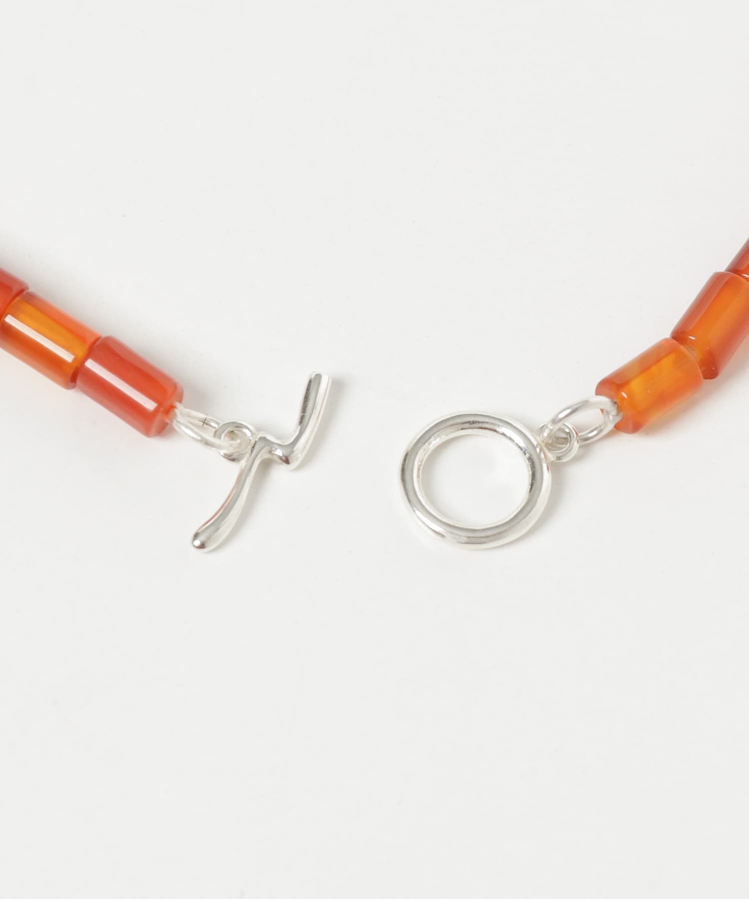 SMELLY so’　carnelian necklace RED -