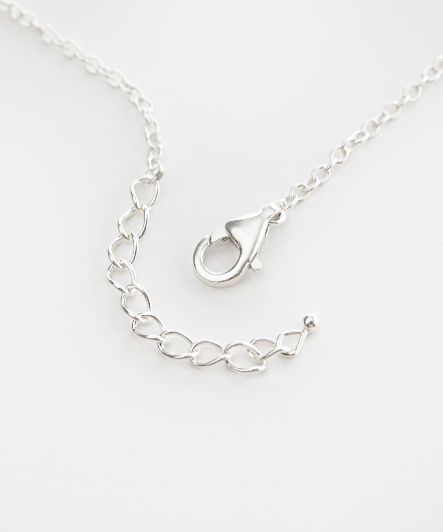 SMELLY so’　plate ring necklace SL/GD -