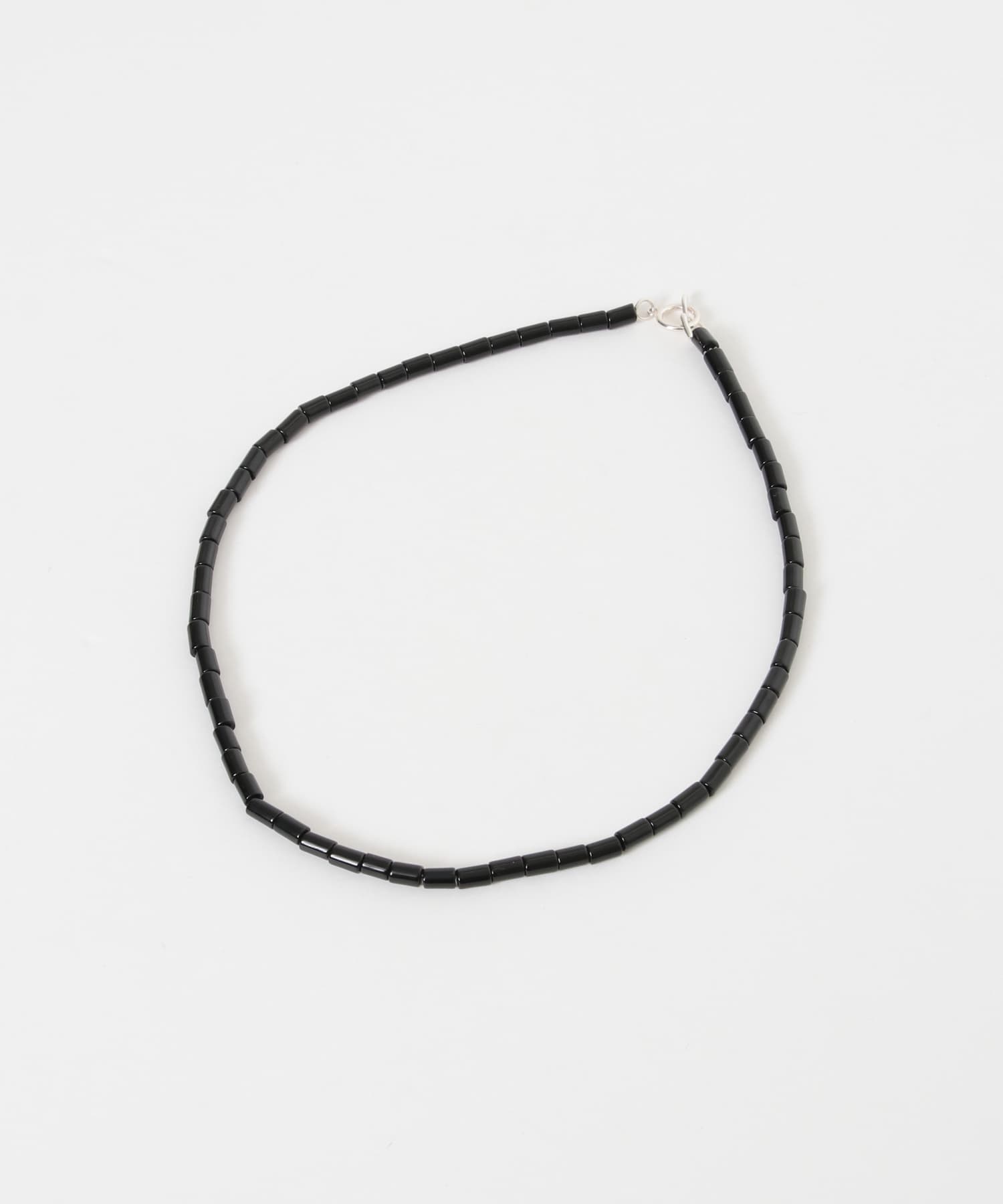 SMELLY so’　onyx mantel necklace BLK -