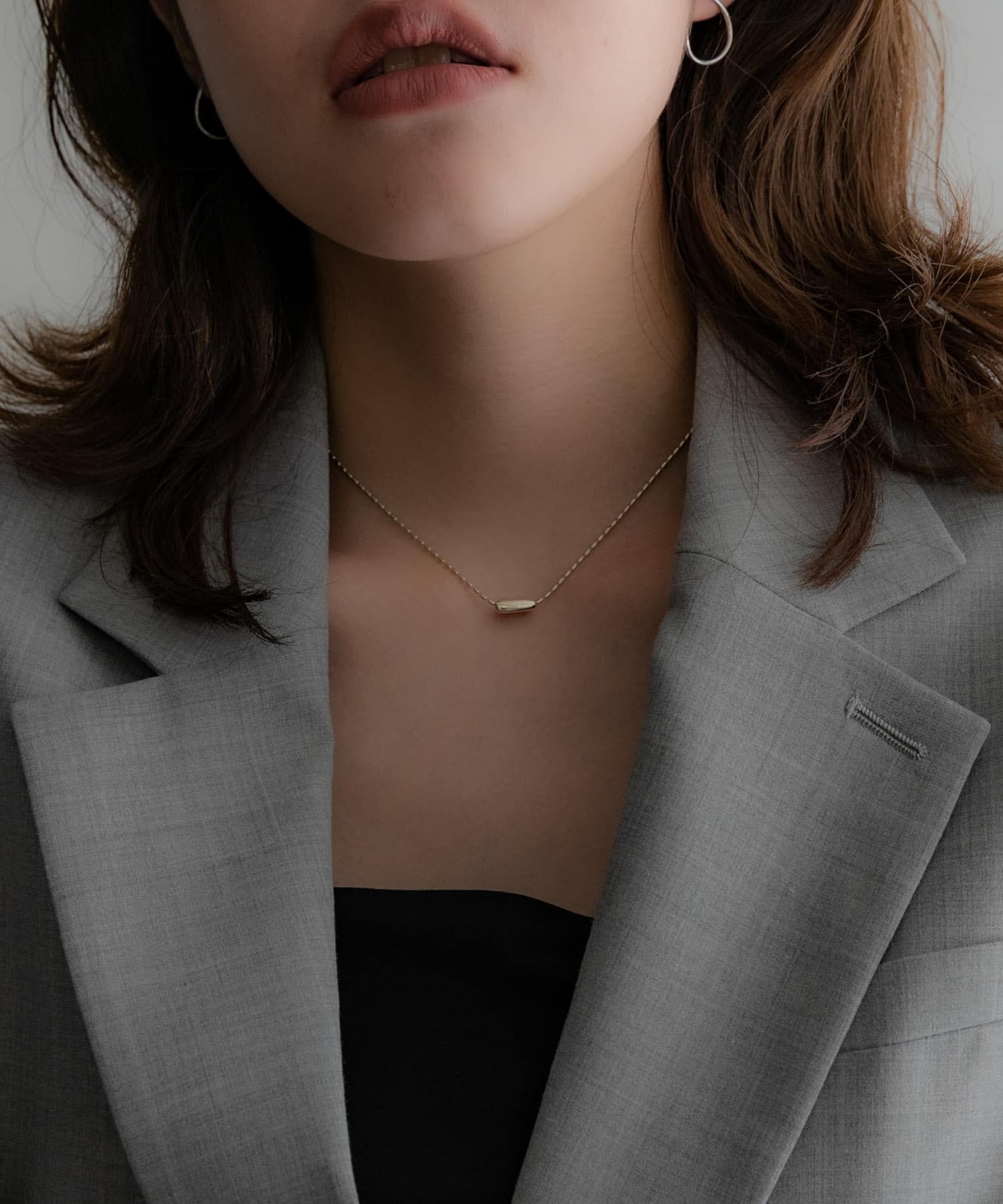 SMELLY so’　grain necklace