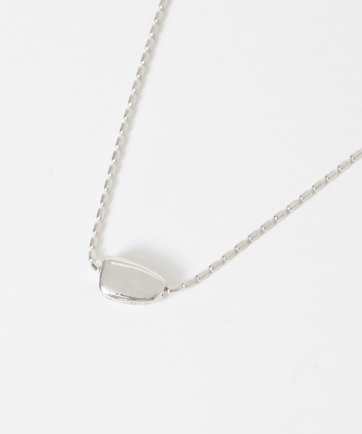 SMELLY so’　grain necklace SLV -