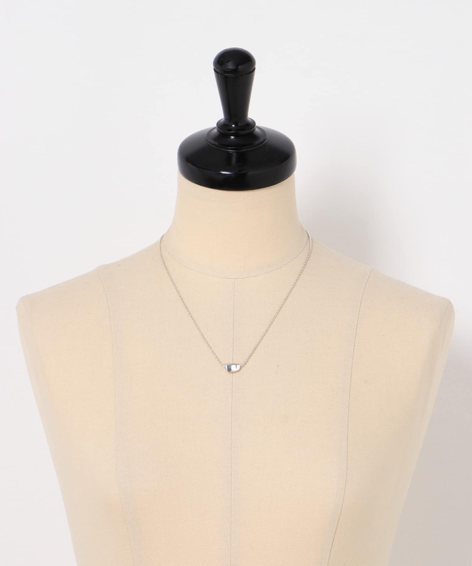 SMELLY so’　grain necklace SLV -