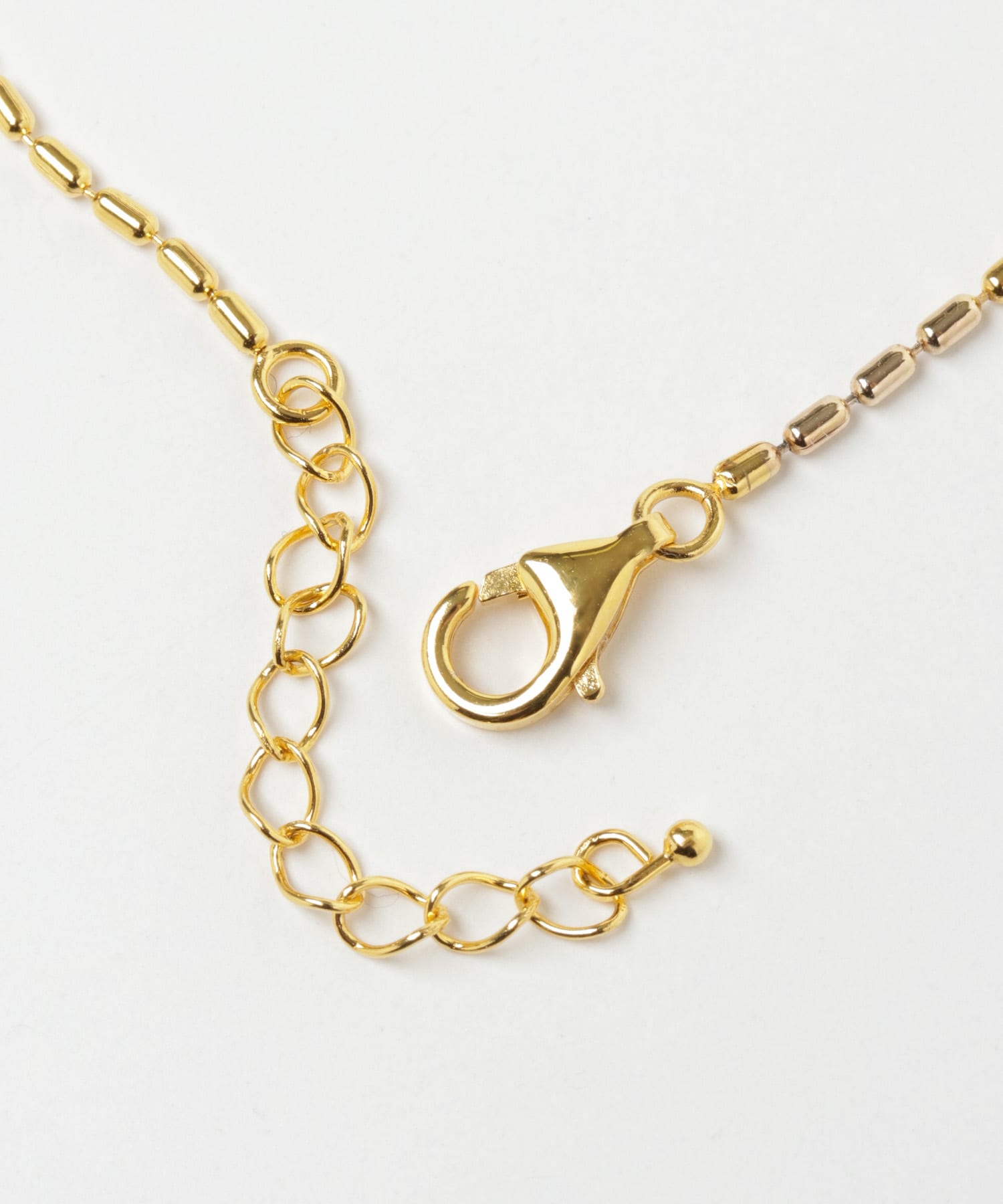 SMELLY so’　grain necklace GLD -
