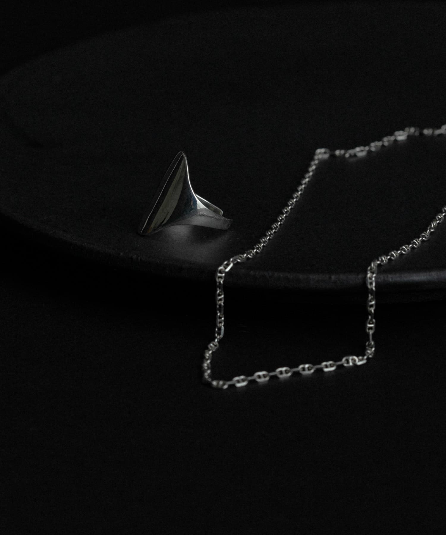 SMELLY so’　marina chain necklace SLV -