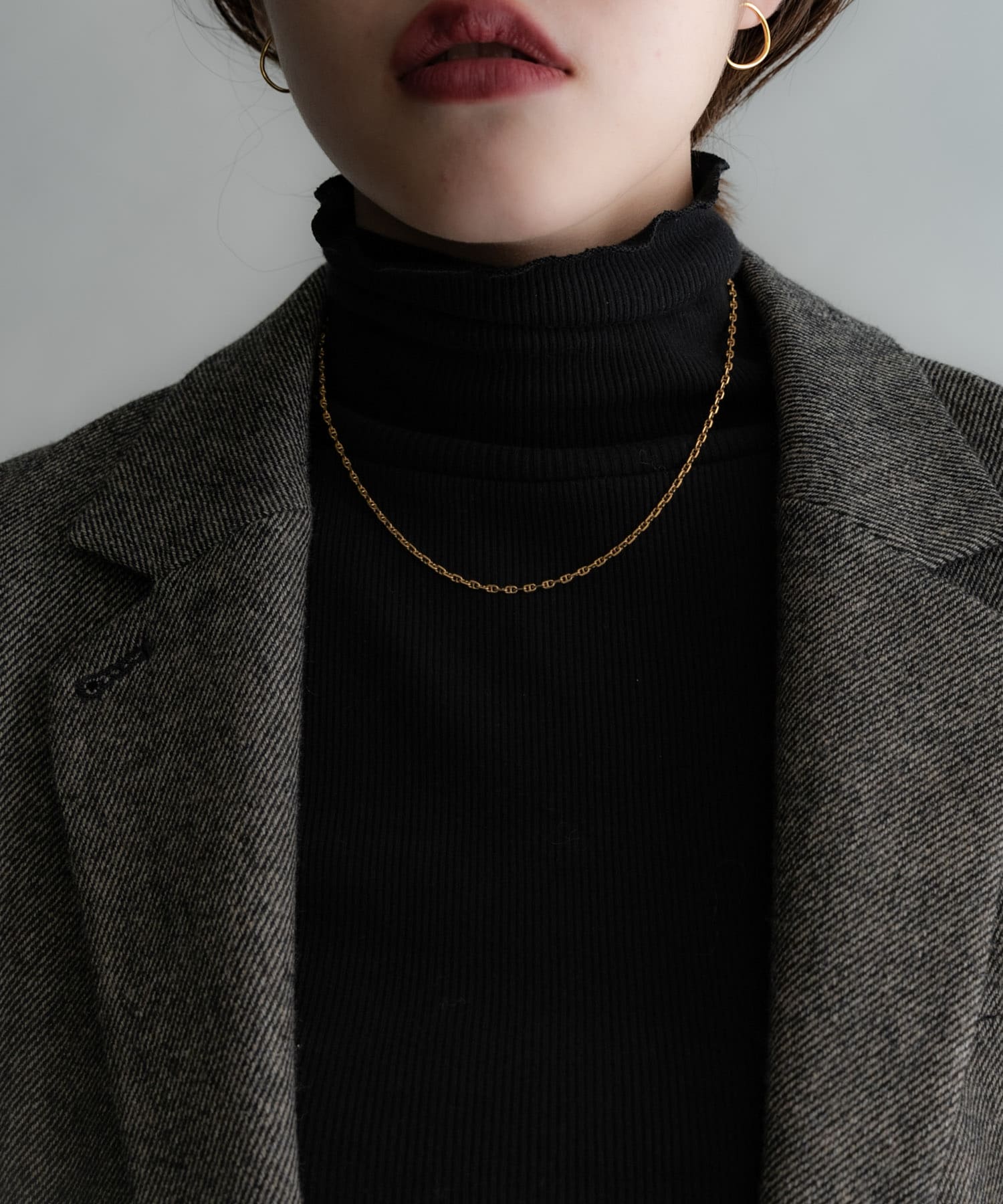 ff by decor urban research ムーンネックレス(- GOLD): アクセサリー