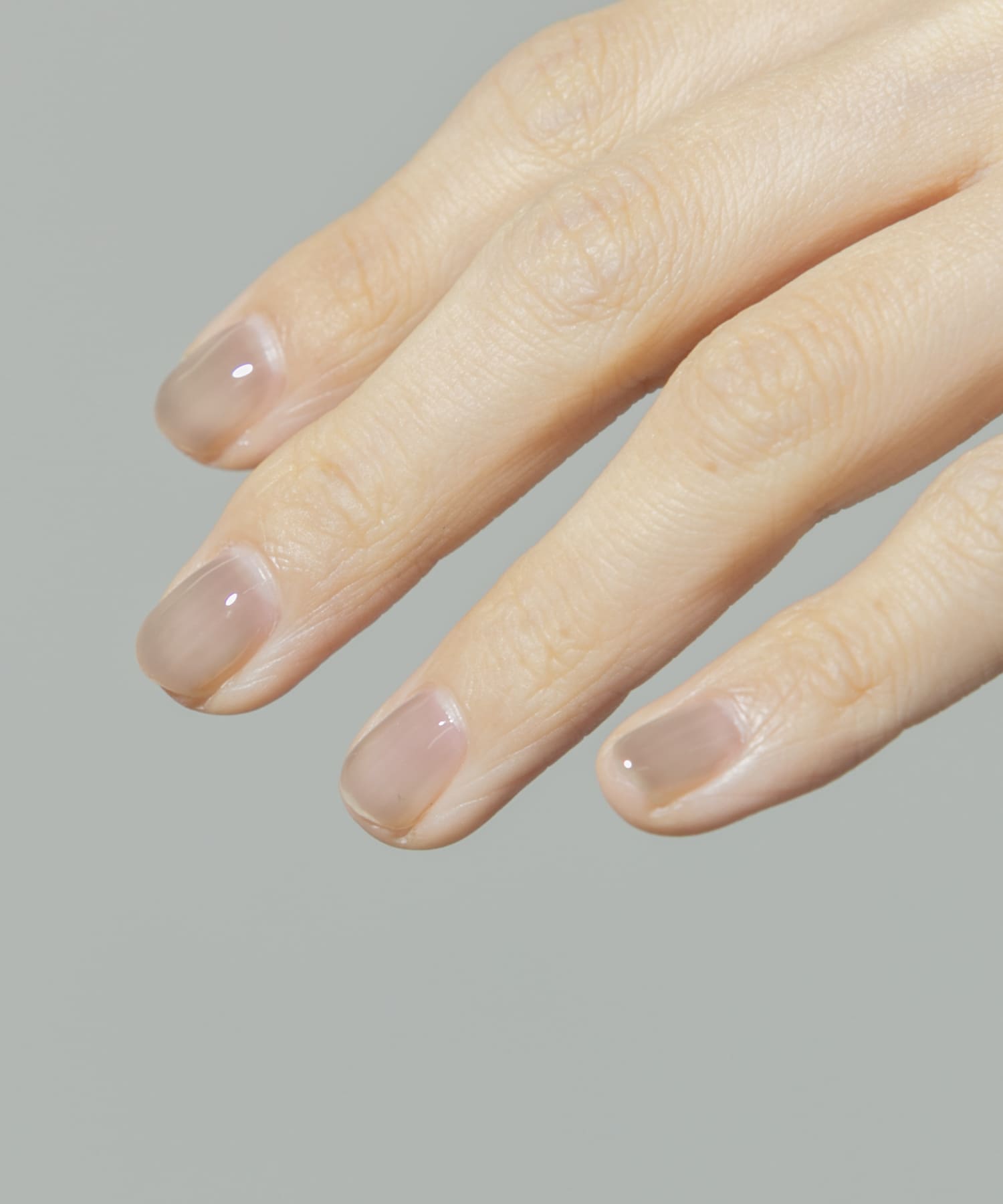 peel off syrup gel polish smoke -