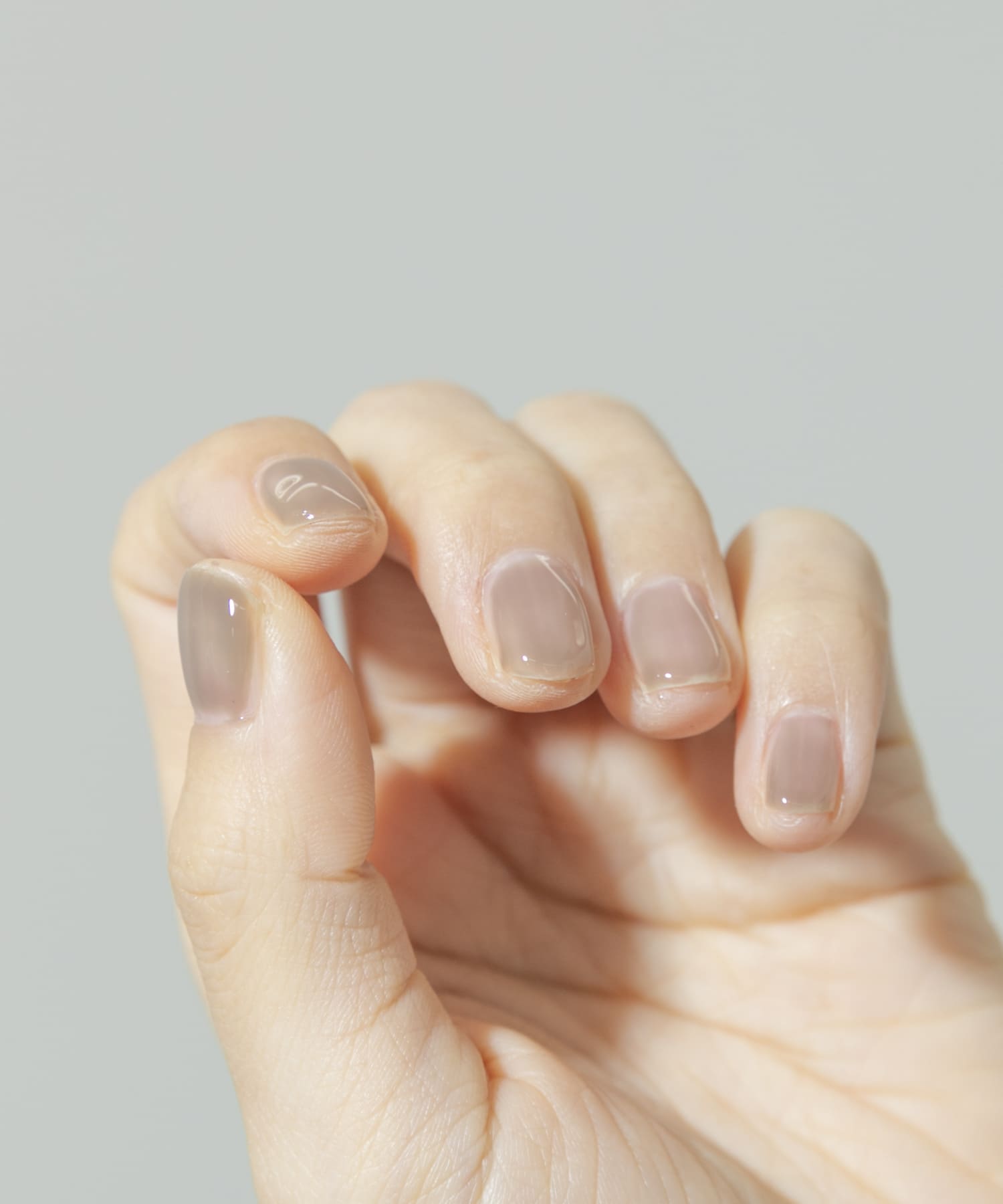 peel off syrup gel polish smoke -