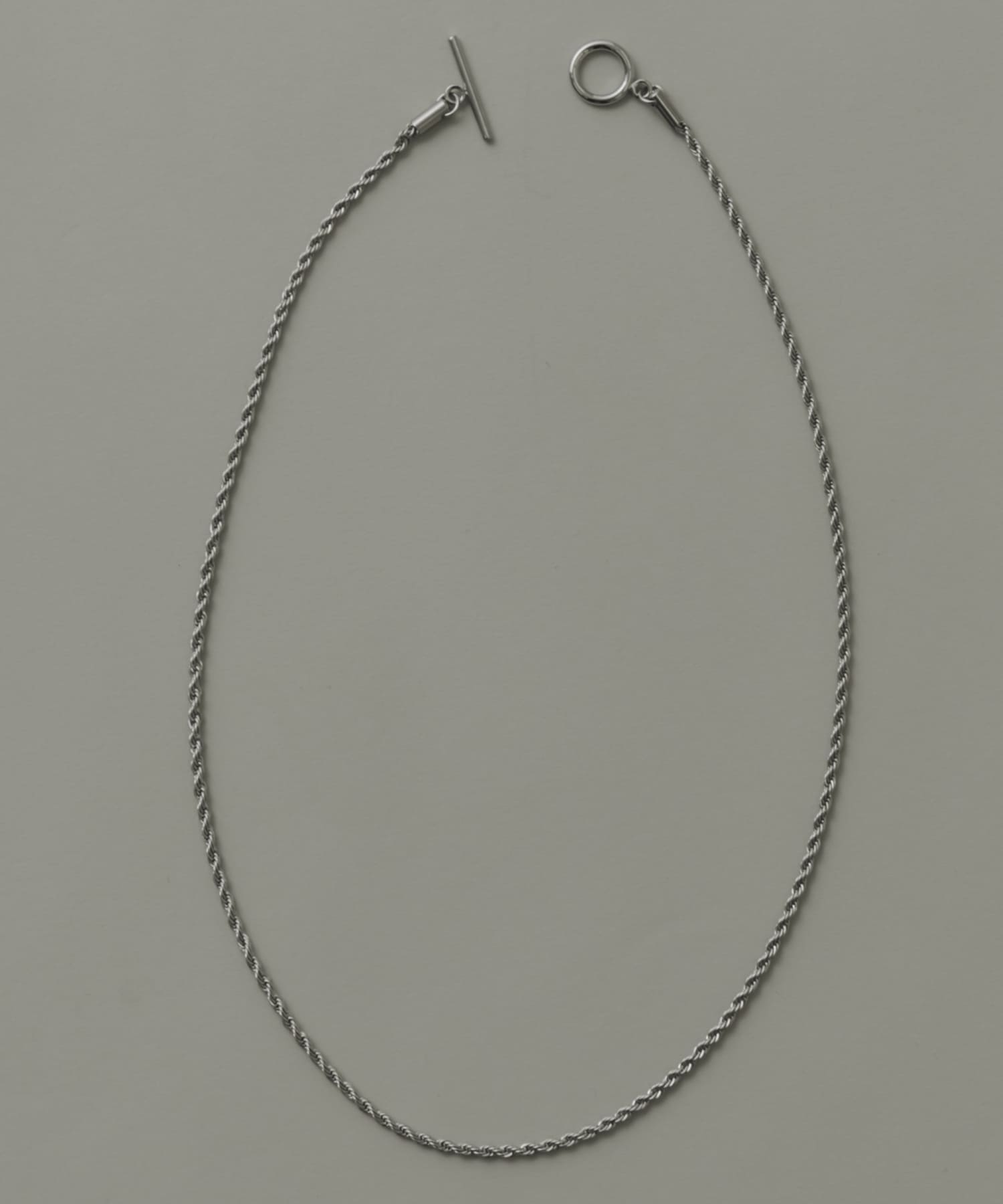 ステンレスツイストチェーンネックレス