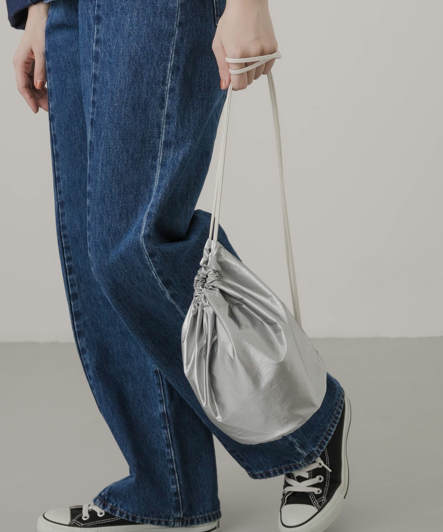 メタリックワンショルダー SLV -