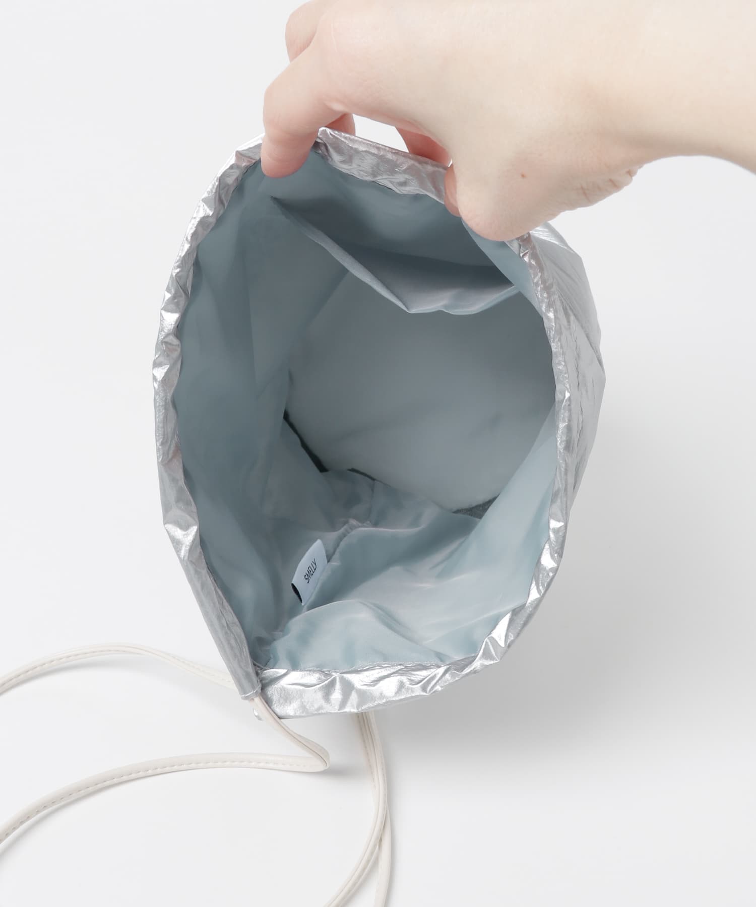 メタリックワンショルダー SLV -