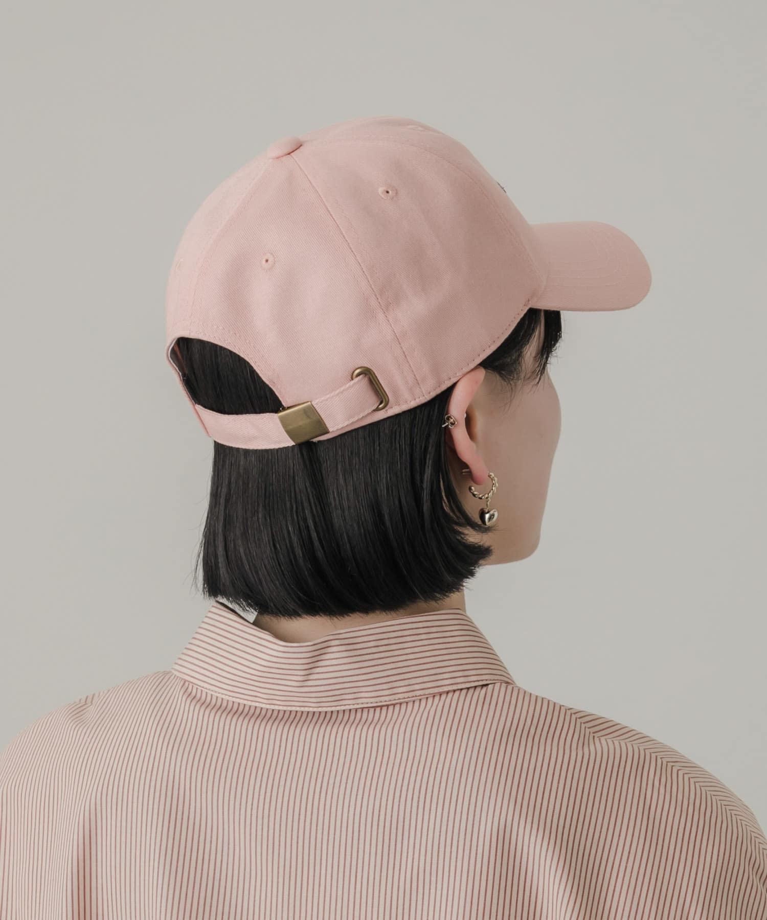 コットンロゴキャップ PNK -