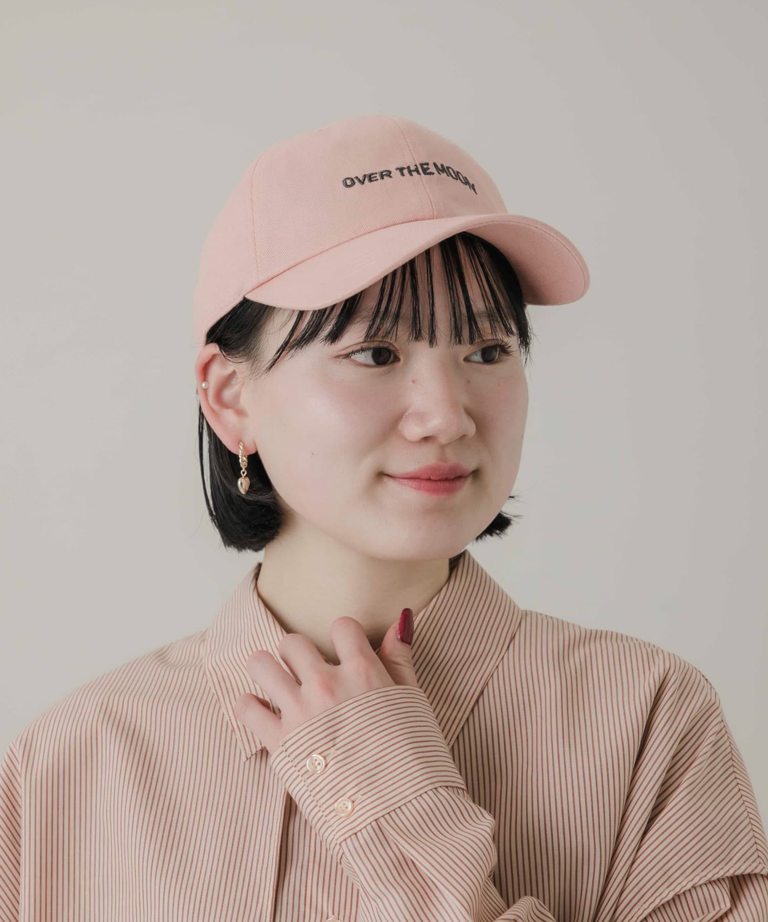 コットンロゴキャップ PNK -