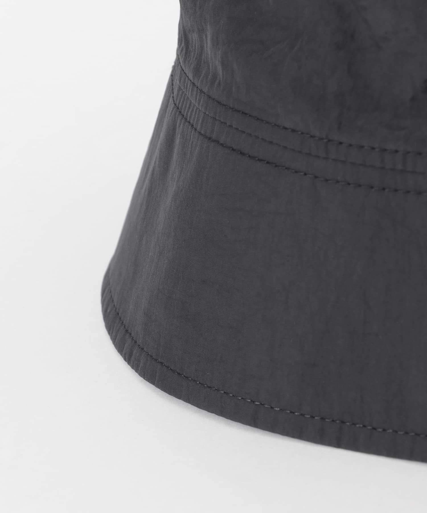 ナイロンバケットハット BLK -