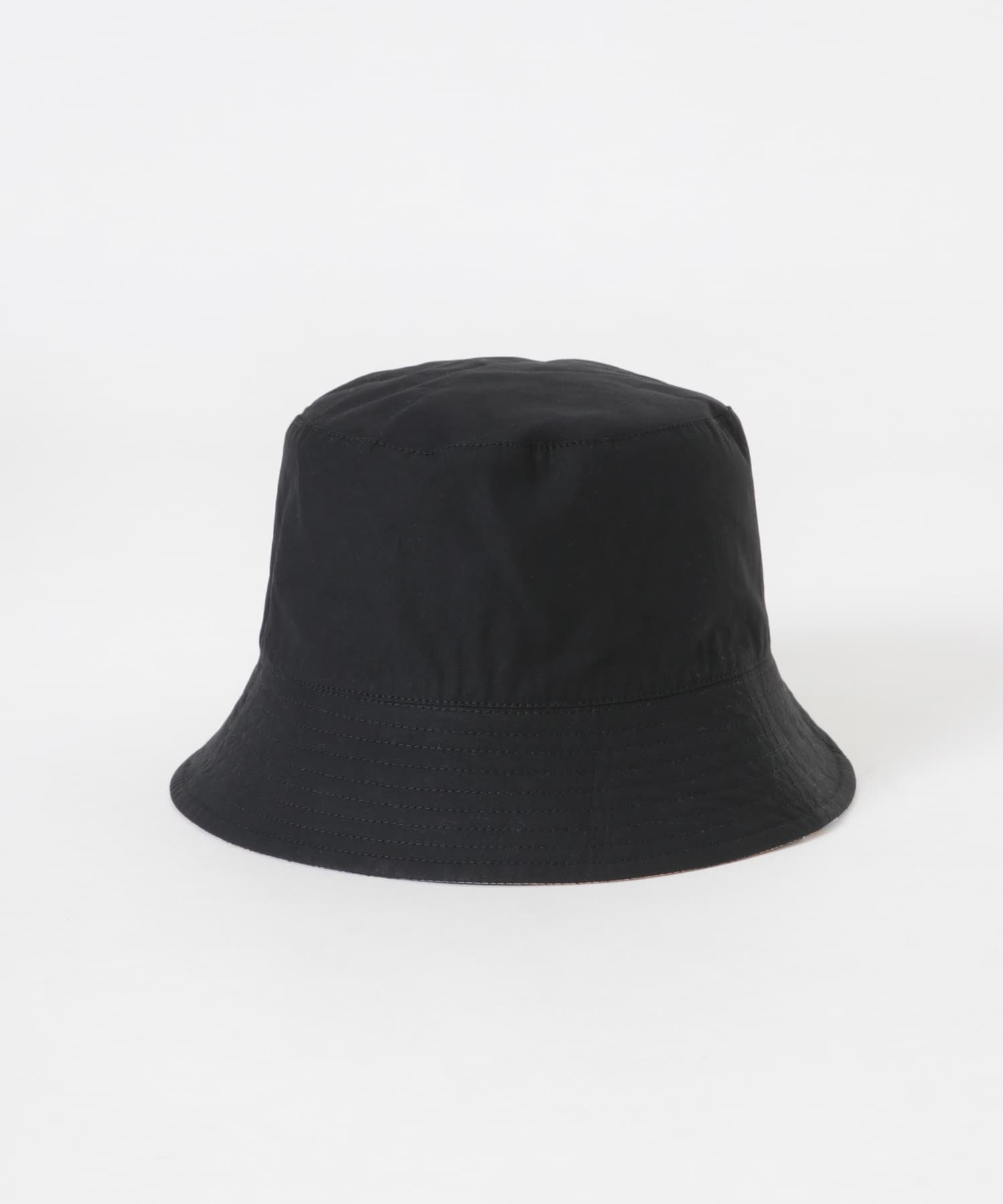 リバーシブルタイダイバケットハット BLK -
