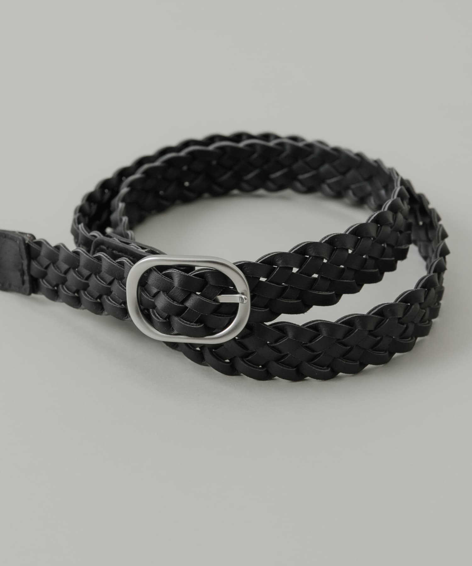 メッシュマットバックルベルト BLK -