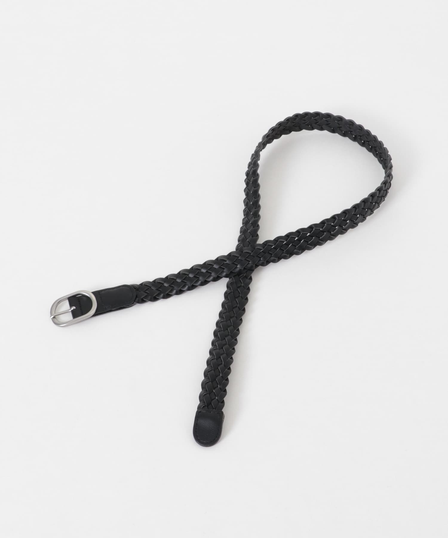メッシュマットバックルベルト BLK -