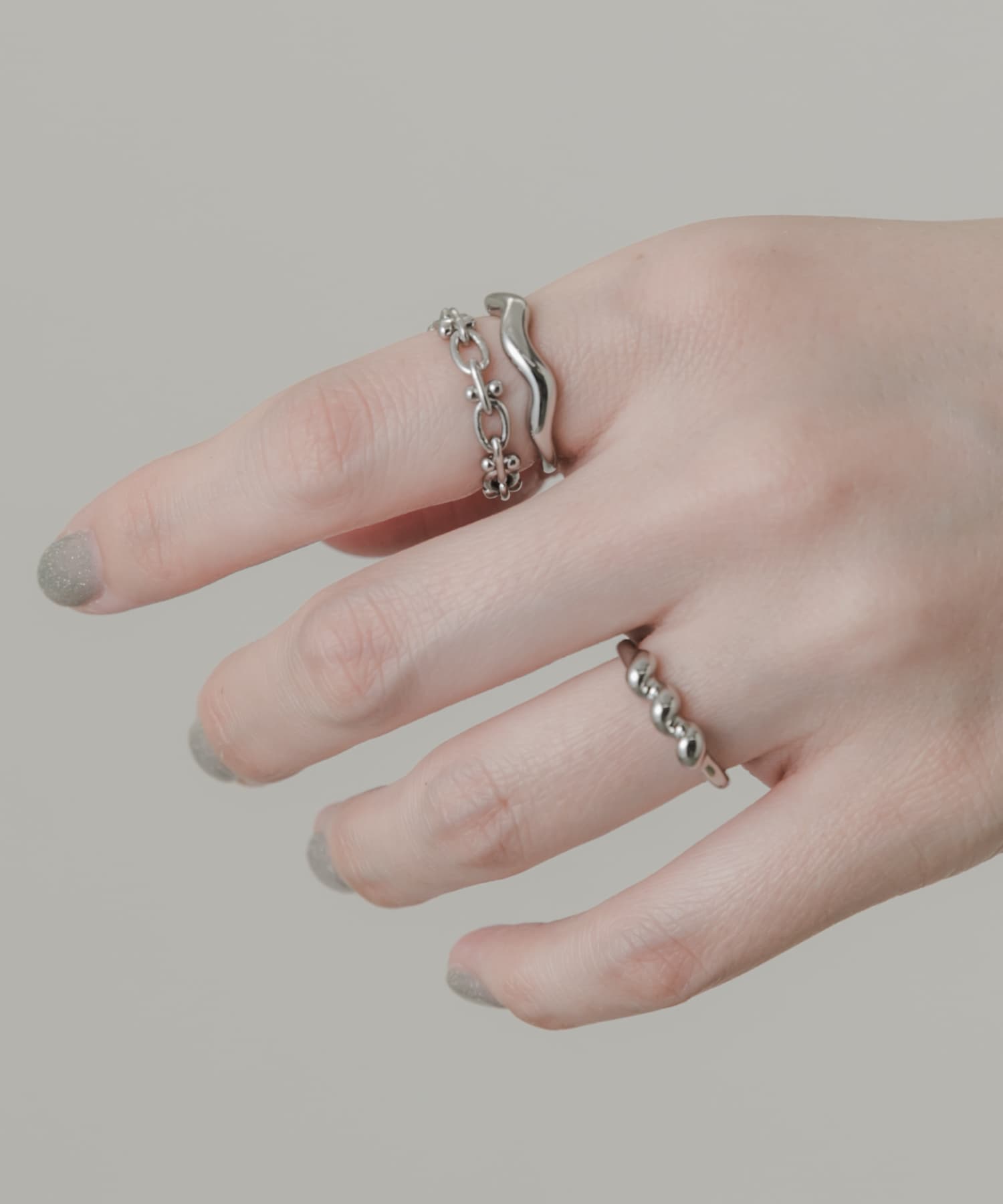 3セットリング SLV -