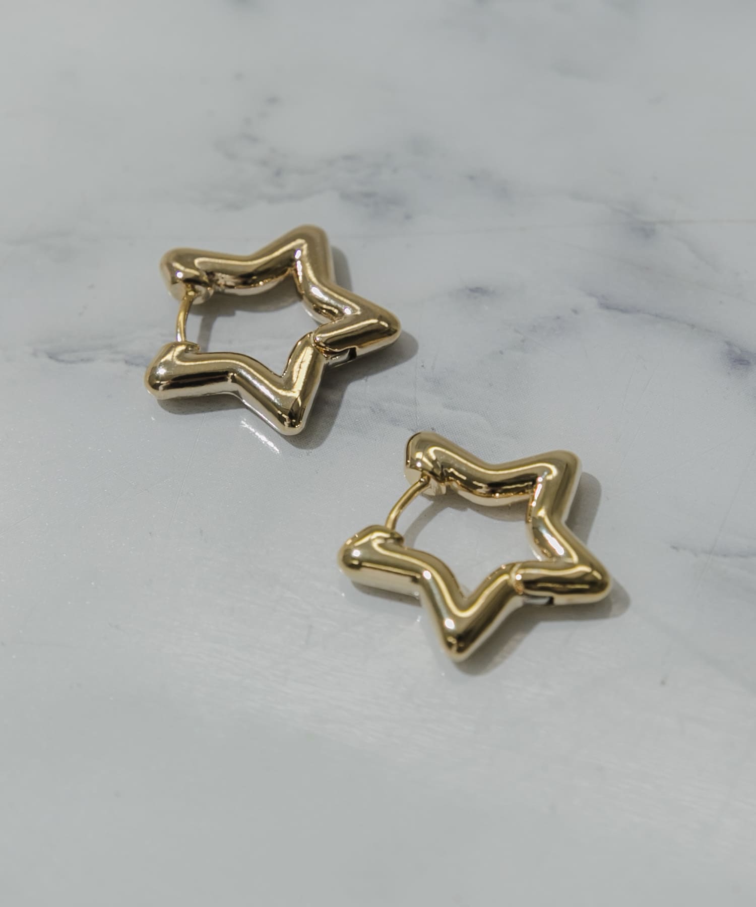 モチーフワンタッチピアス ホシ -