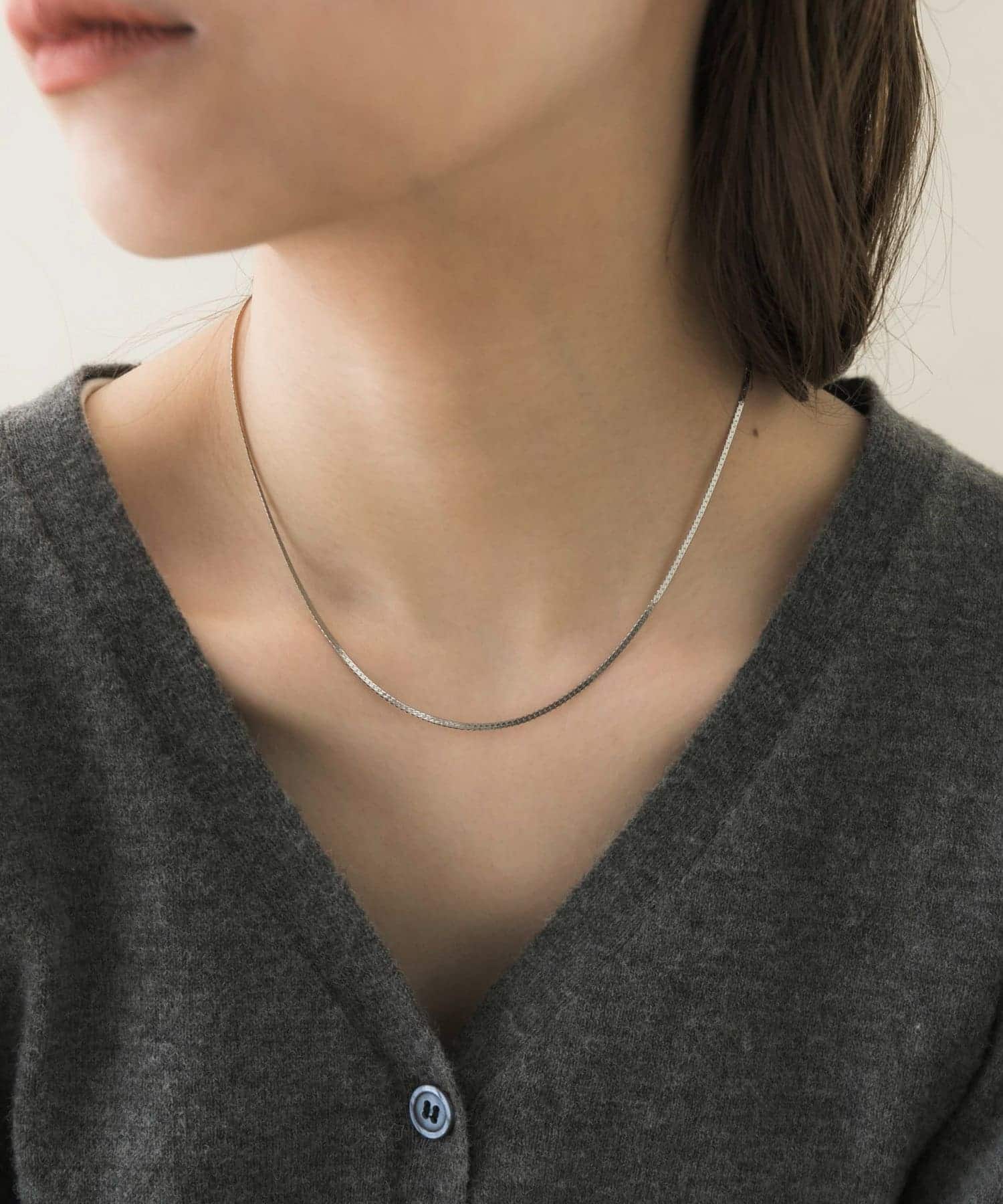 サージカルステンレスプレーンネックレス(- GLD): アクセサリー｜URBAN