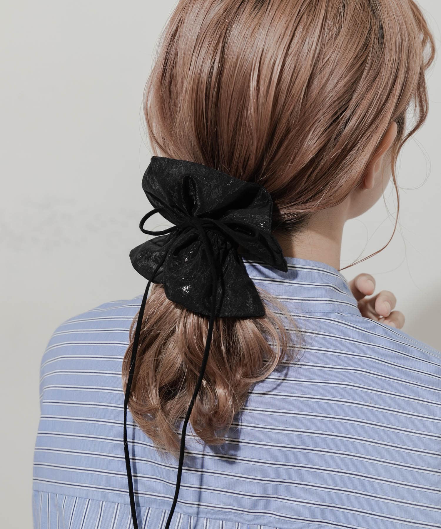 メタリックシフォンヘアカフセット