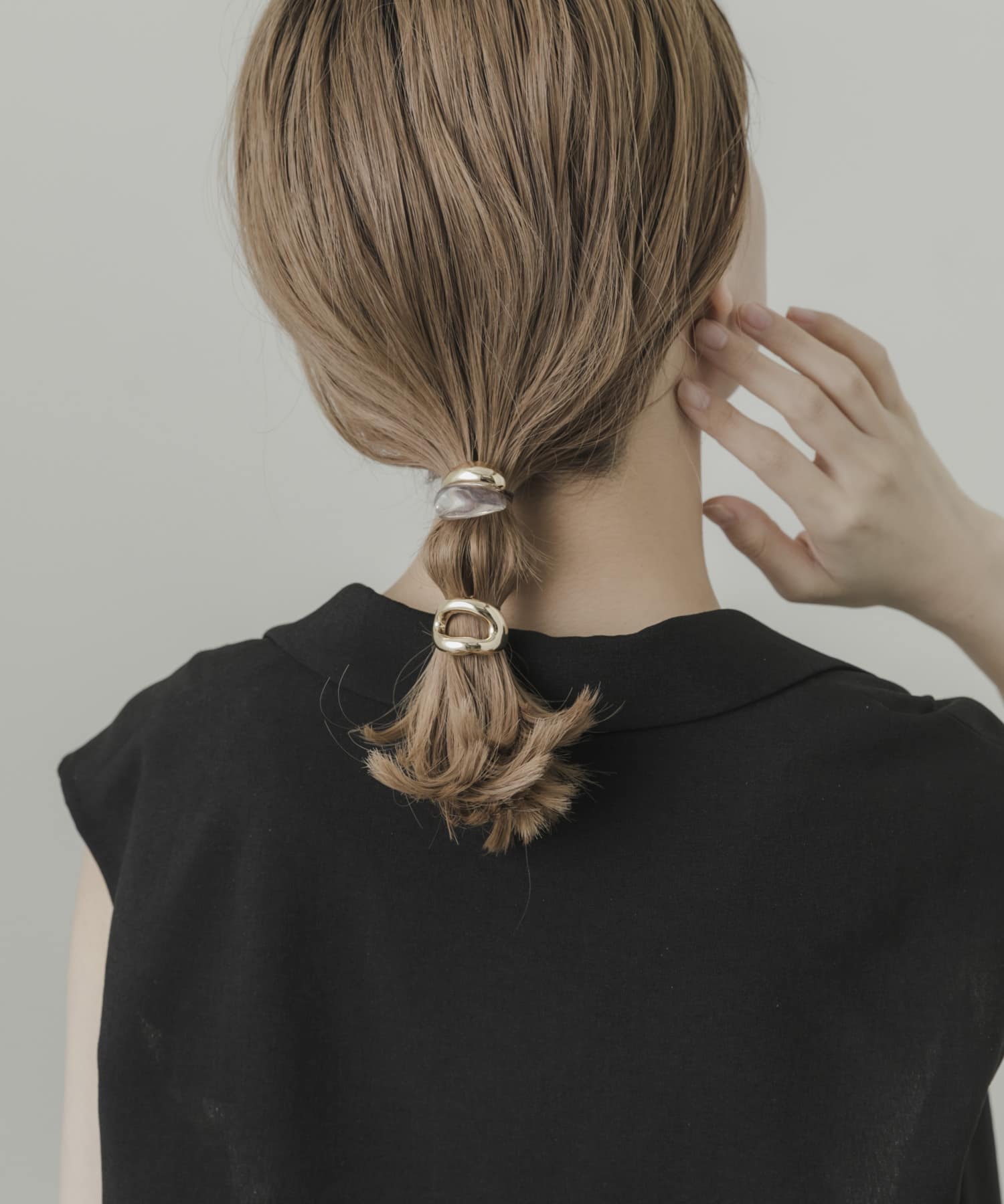 アクセサリーまとめて大量セット 楽天市場】ヘアクリップパーツ ゴールド カーブ ＆ スクエア