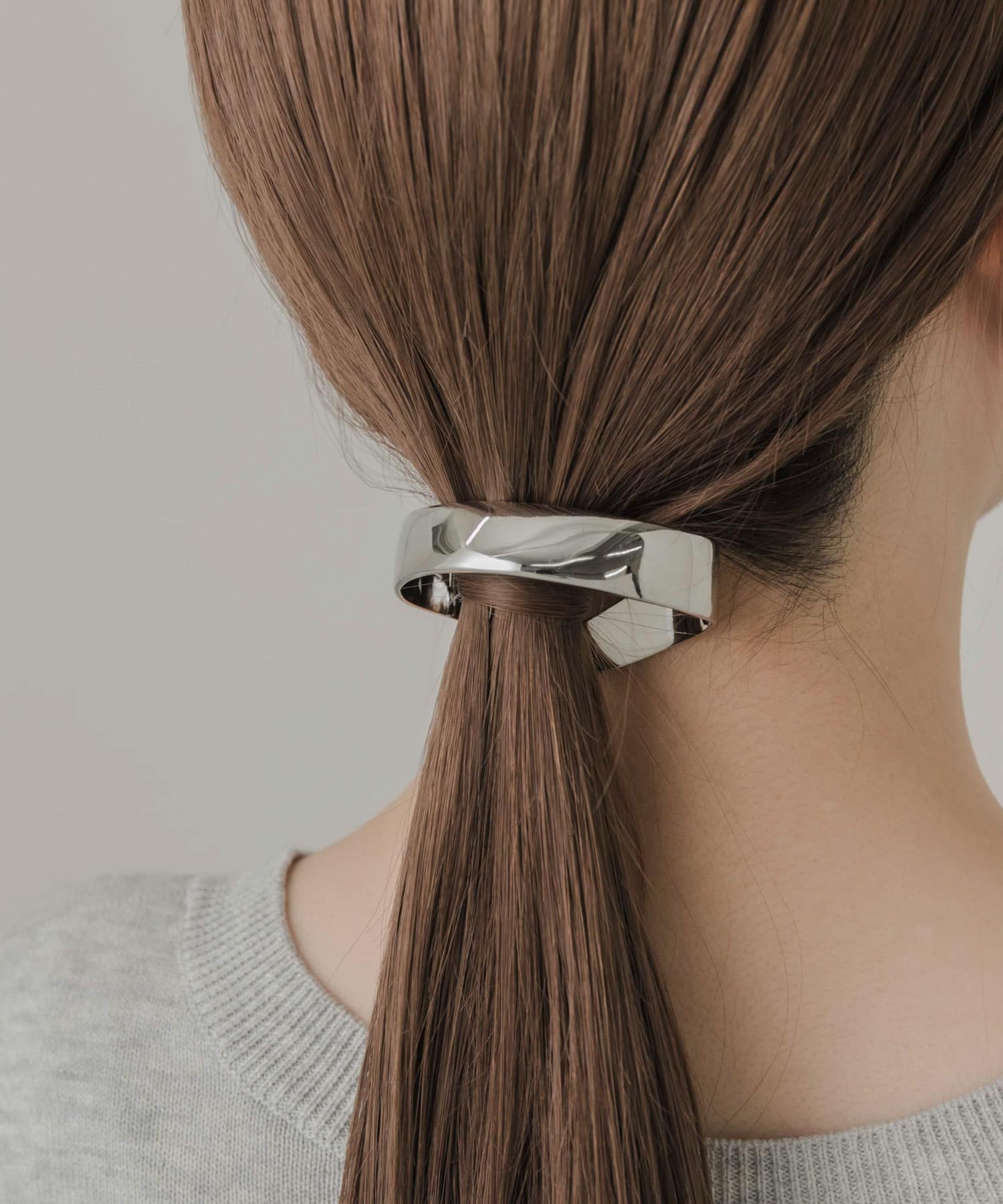 メタルソリッドカーブヘアカフ SLV -