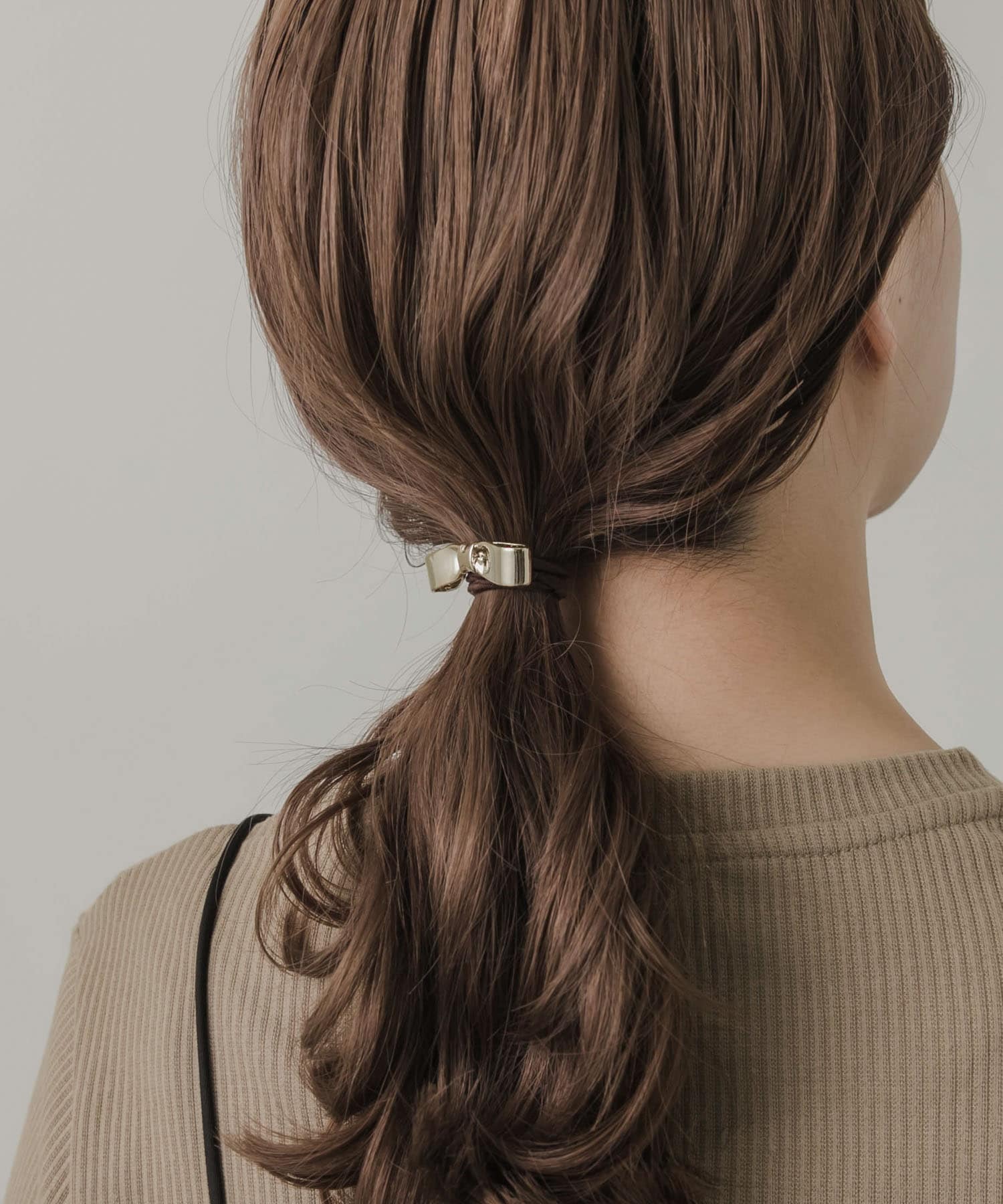 メタルリボンヘアカフセット GLD -