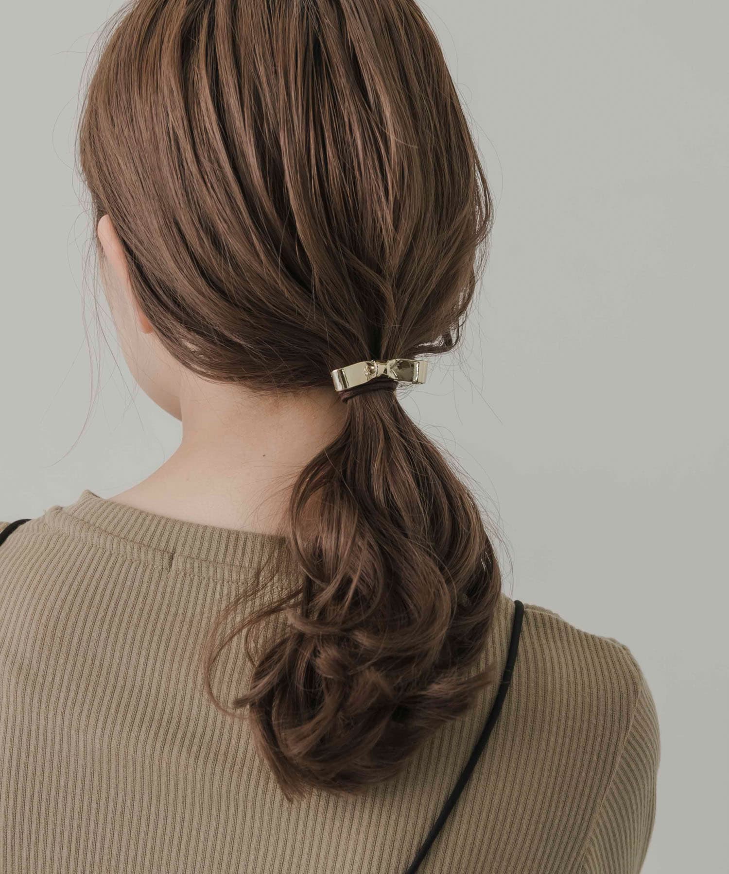 メタルリボンヘアカフセット GLD -