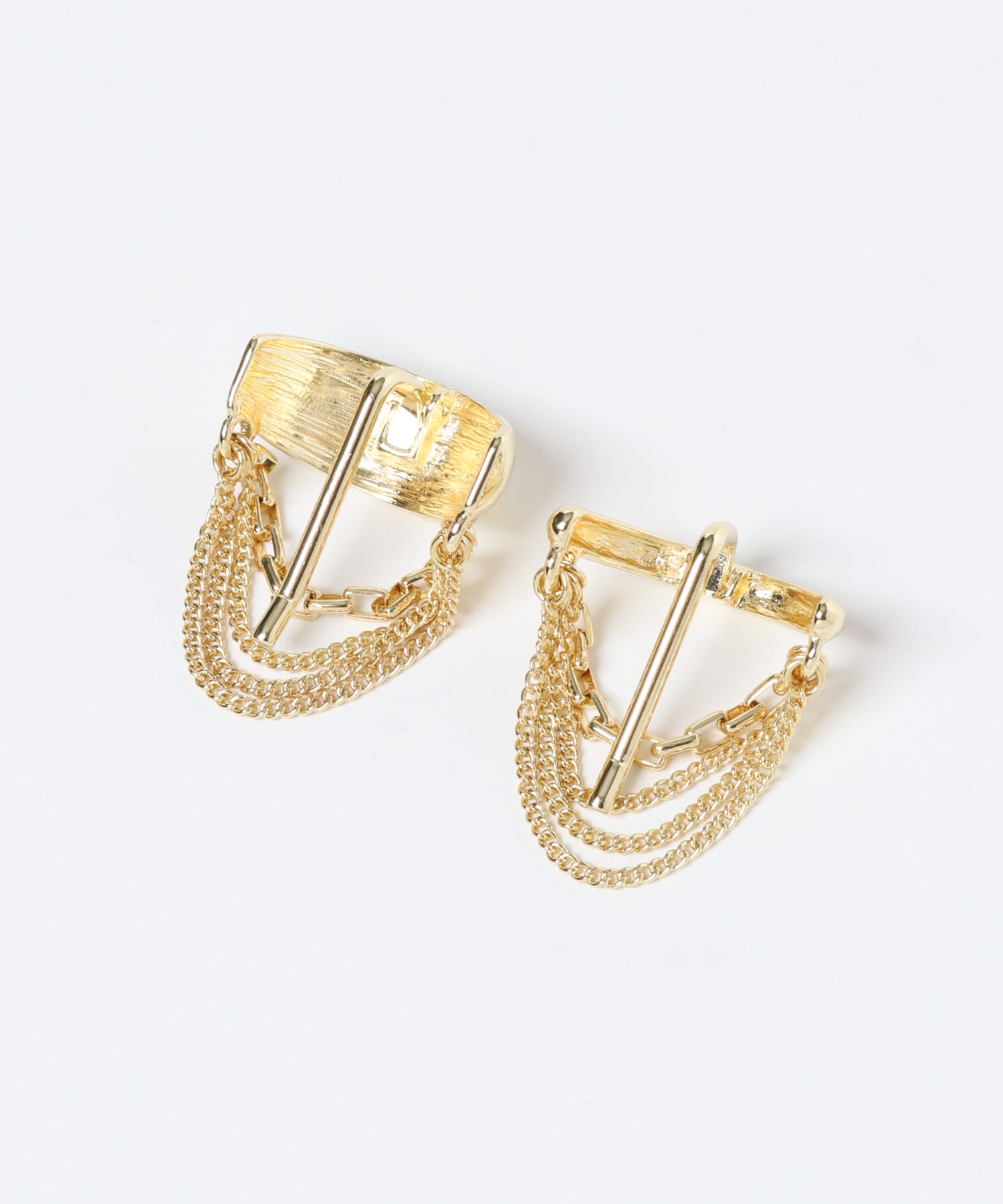 プックリメタルチェーンヘアカフセット GLD -